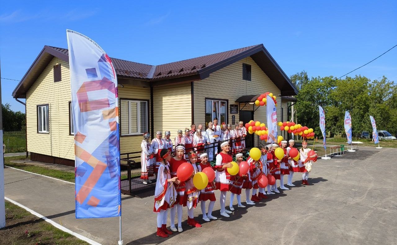 Н. Владимиров принял участие в открытии нового дома культуры в Чувашской Республике