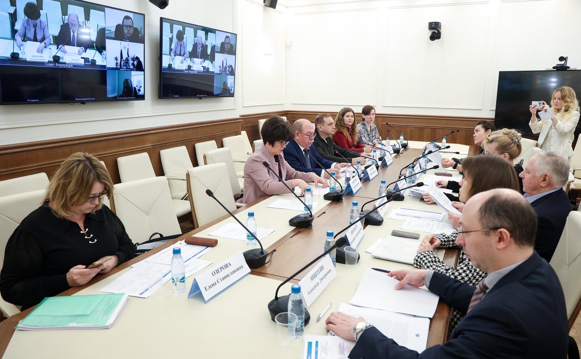 Совещание Комитета Совета Федерации по аграрно-продовольственной политике и природопользованию по подготовке X Всероссийского водного конгресса и его выставочной экспозиции «VODEXPO 2026»