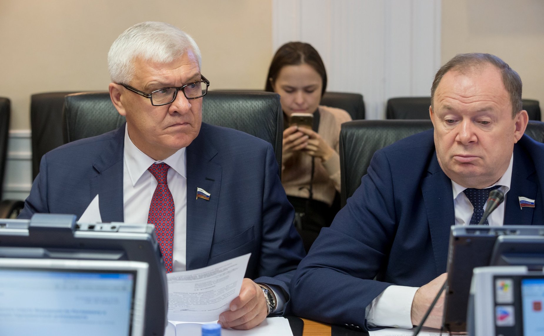 Сергей Брилка и Владимир Лаптев