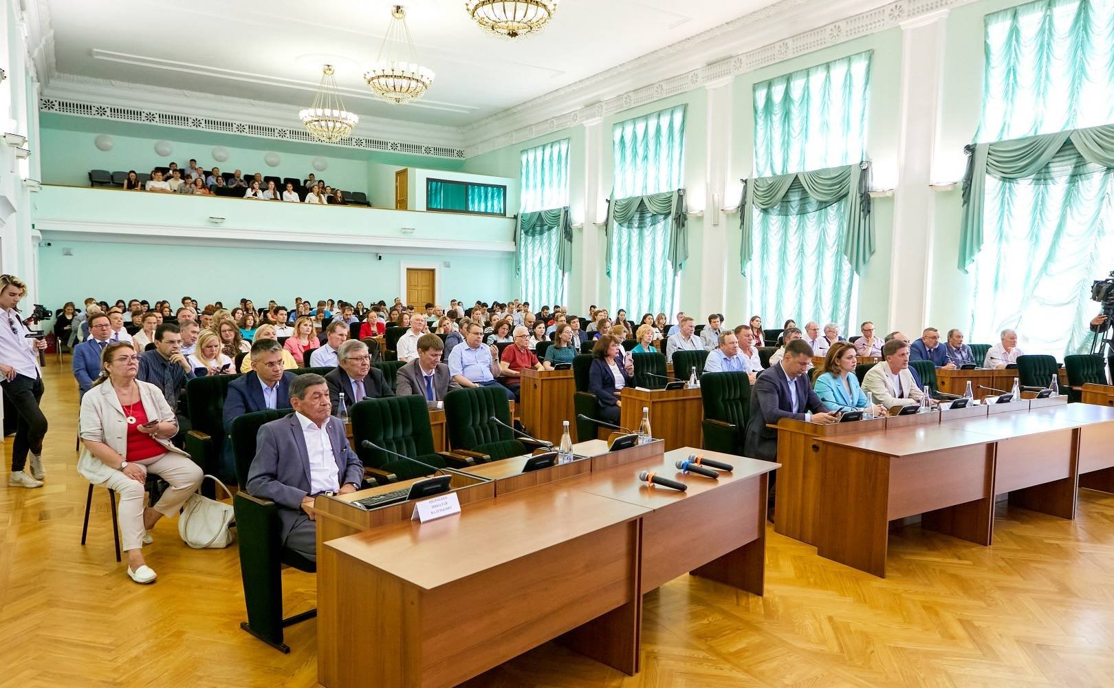 Лилия Гумерова провела в Уфе встречу с президентом национального исследовательского центра «Курчатовский институт» Михаилом Ковальчуком, а также с учеными и исследователями Евразийского научно-образовательного центра (НОЦ) мирового уровня