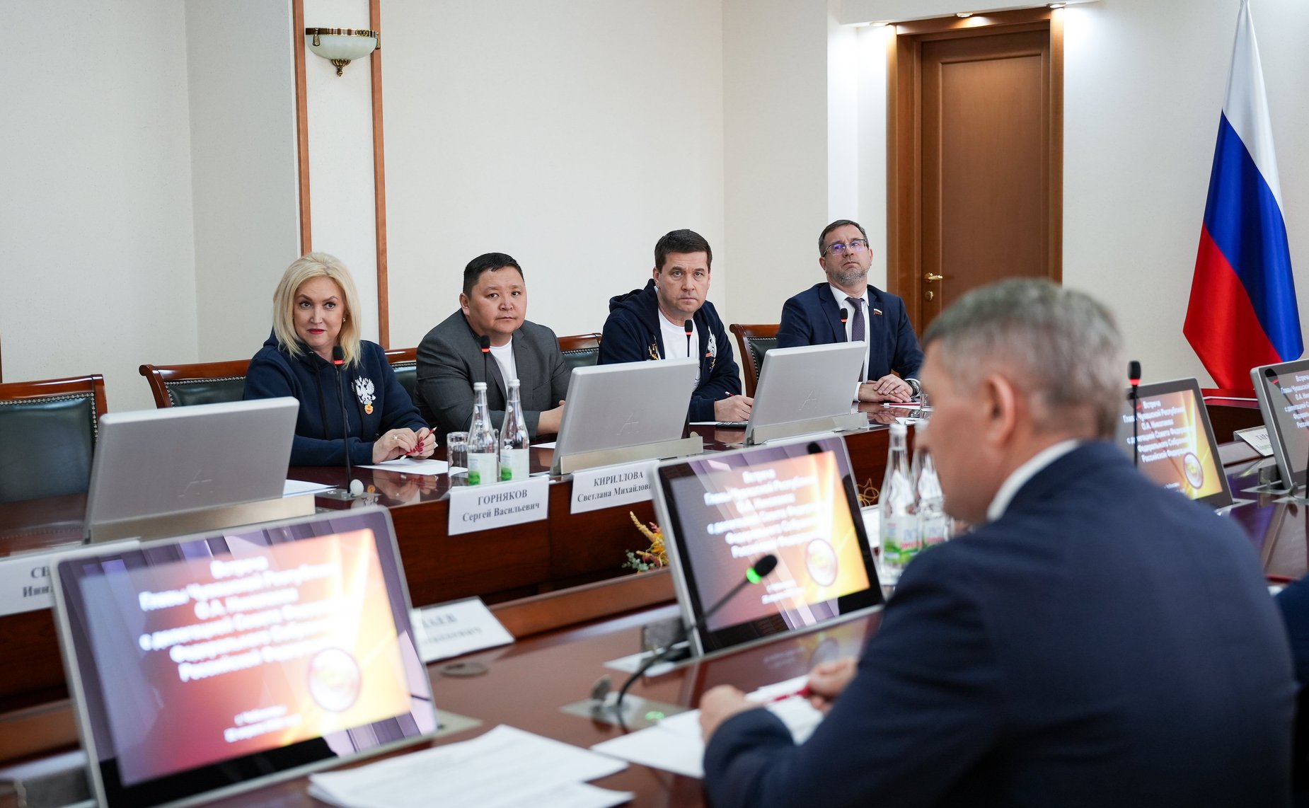 Сенаторы приняли участие в совещании с главой Чувашской Республики Олегом Николаевым