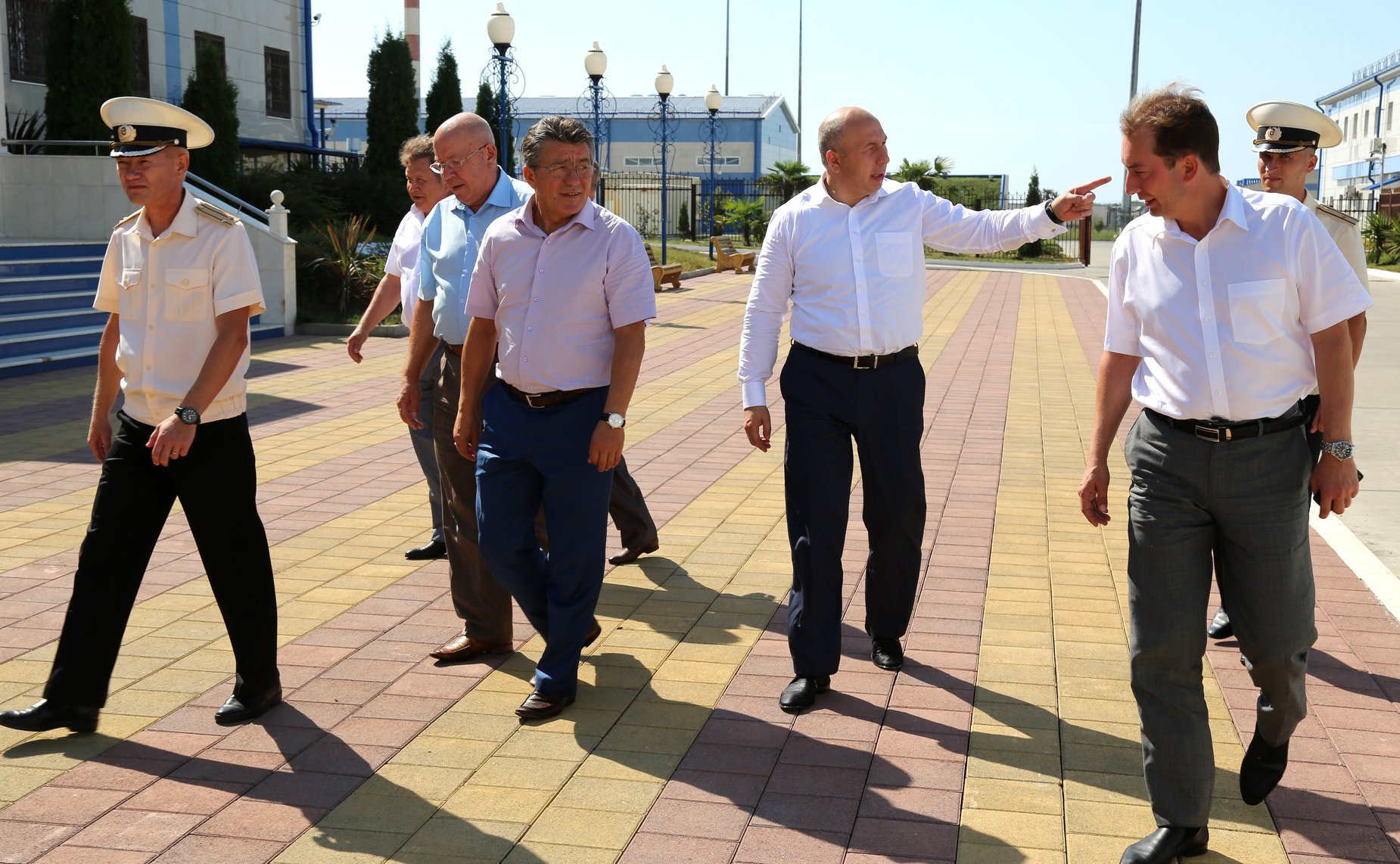 В ходе визита в Республику Абхазия делегация Совета Федерации посетила Пограничное управление ФСБ России