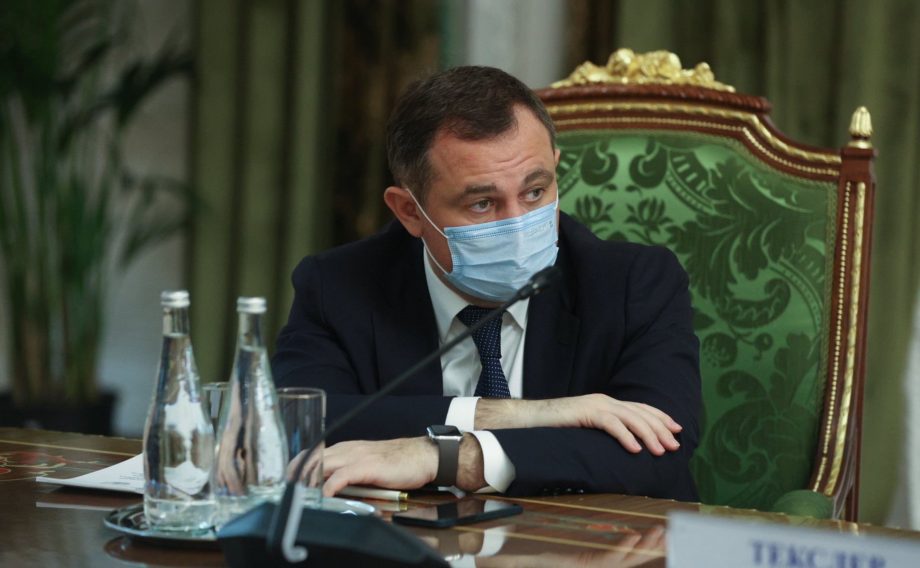 Встреча Председателя Совета Федерации Валентины Матвиенко с Председателем Маджлиси милли Маджлиси Оли Республики Таджикистан Рустами Эмомали