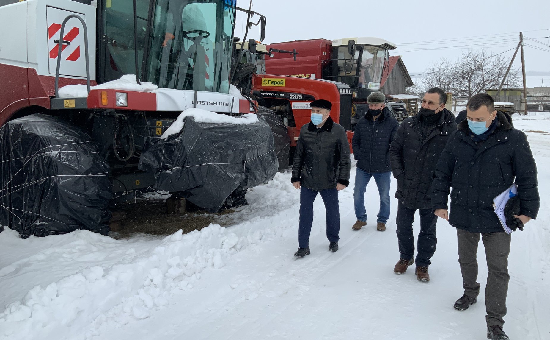 Николай Федоров посетил ООО «Герой» в селе Большое Чурашево Ядринского района