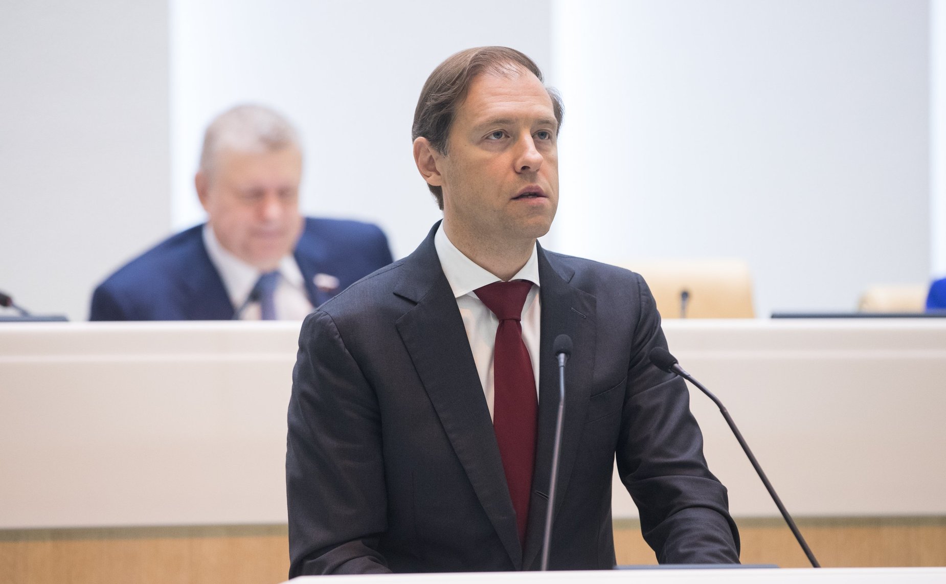 Глава Минпромторга РФ Д. Мантуров