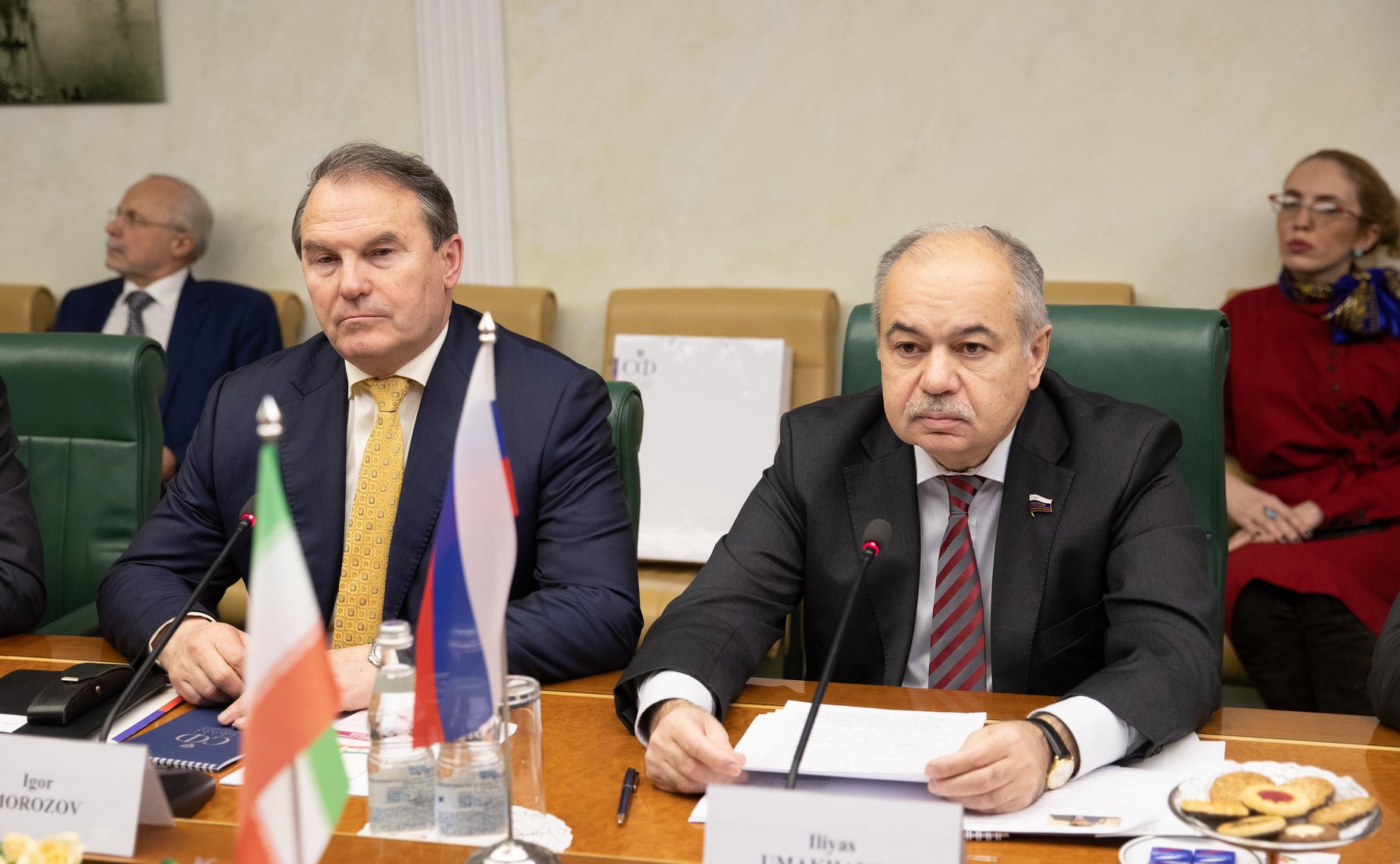 Игорь Морозов и Ильяс Умаханов