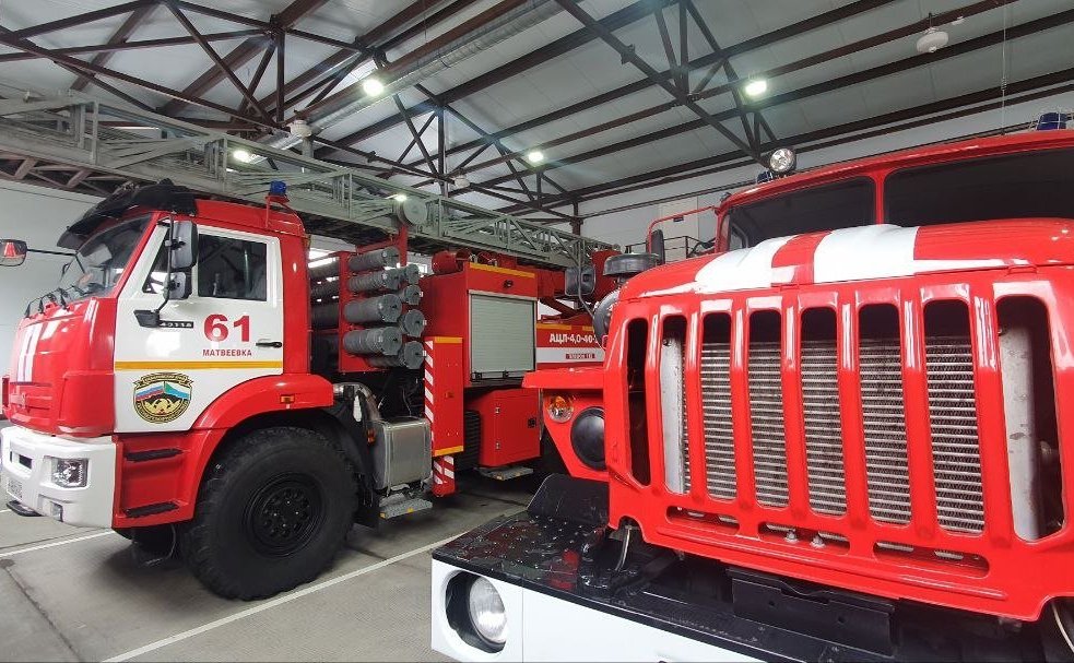 Андрей Базилевский побывал в Пожарной части Противопожарной службы № 61 Хабаровского края
