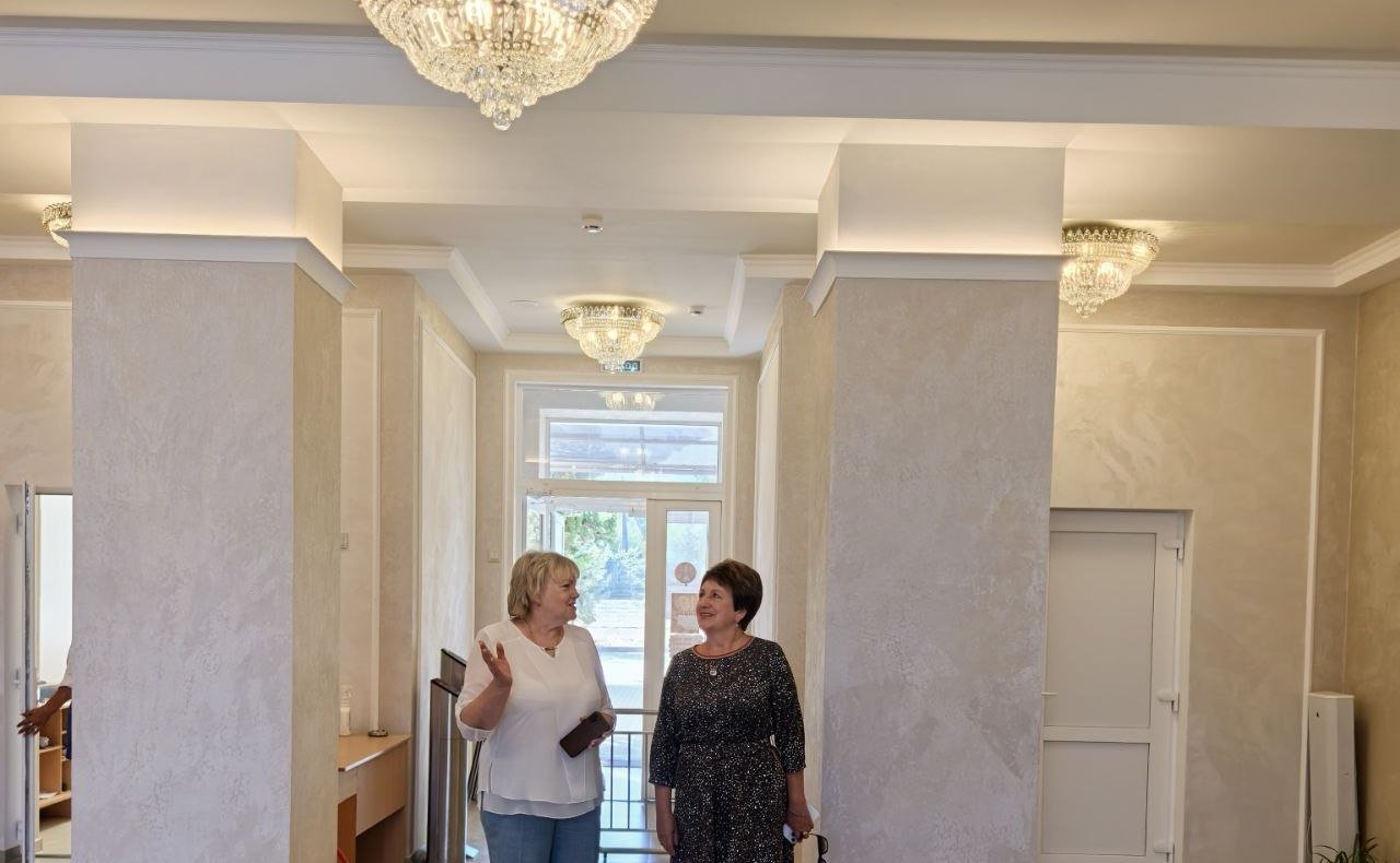 Екатерина Алтабаева посетила среднюю общеобразовательную школе № 47 им. М.П. Ситко