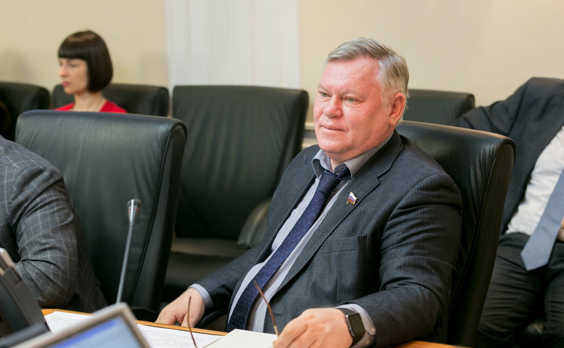 В. Петров на заседании Комитета по бюджету и финансовым рынкам