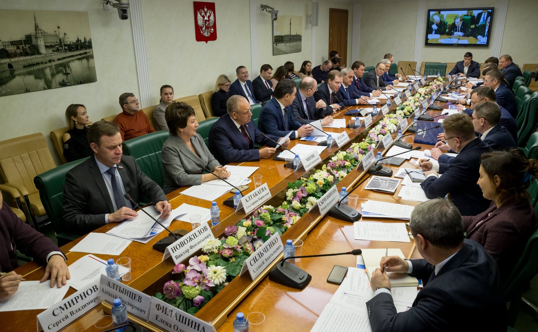 Совещание Комитета СФ по экономической политике на тему «О перспективах развития российского судостроения»