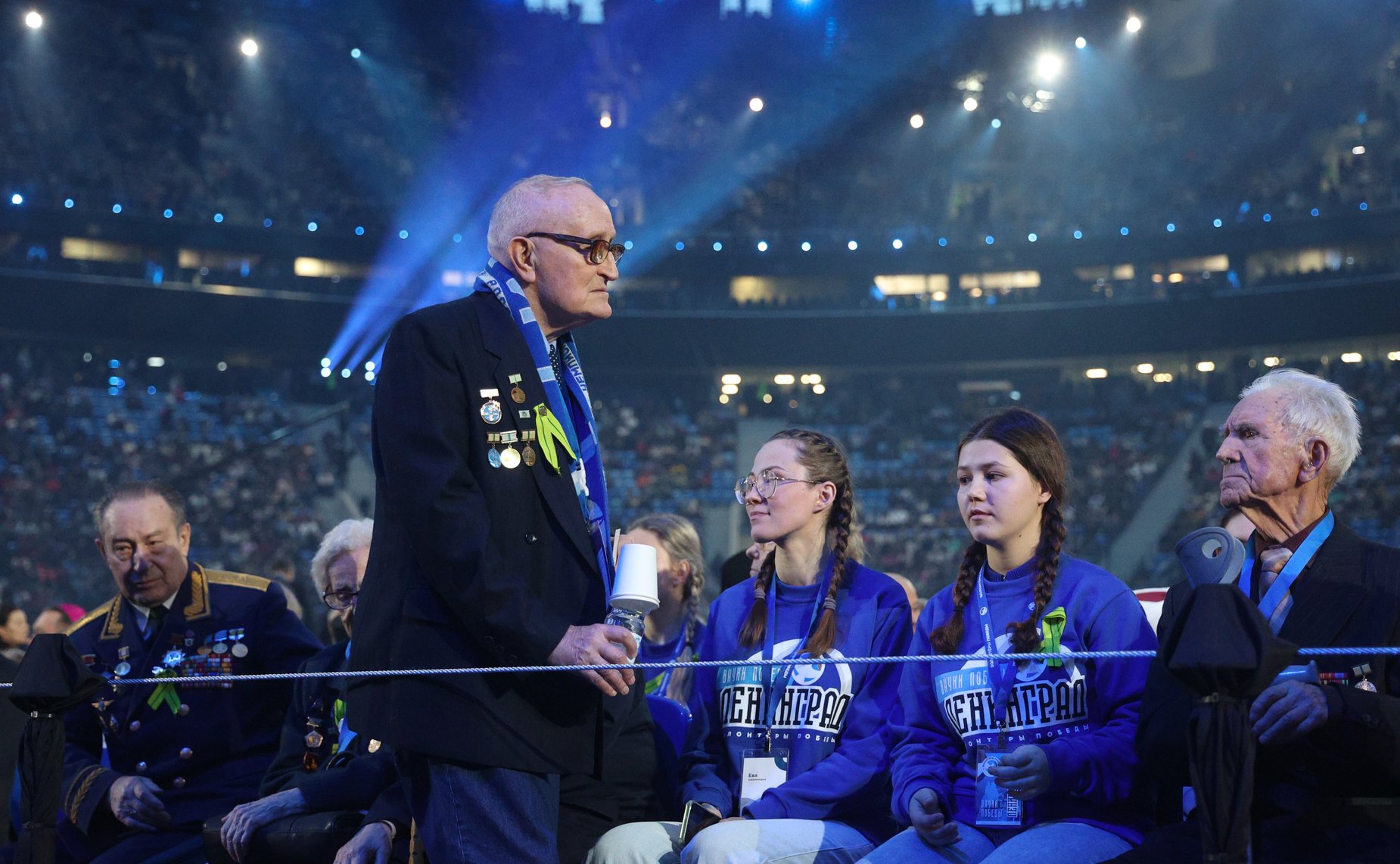 Председатель Совета Федерации Валентина Матвиенко посетила концерт-реквием, посвящённый 80-летию полного освобождения Ленинграда от фашистской блокады