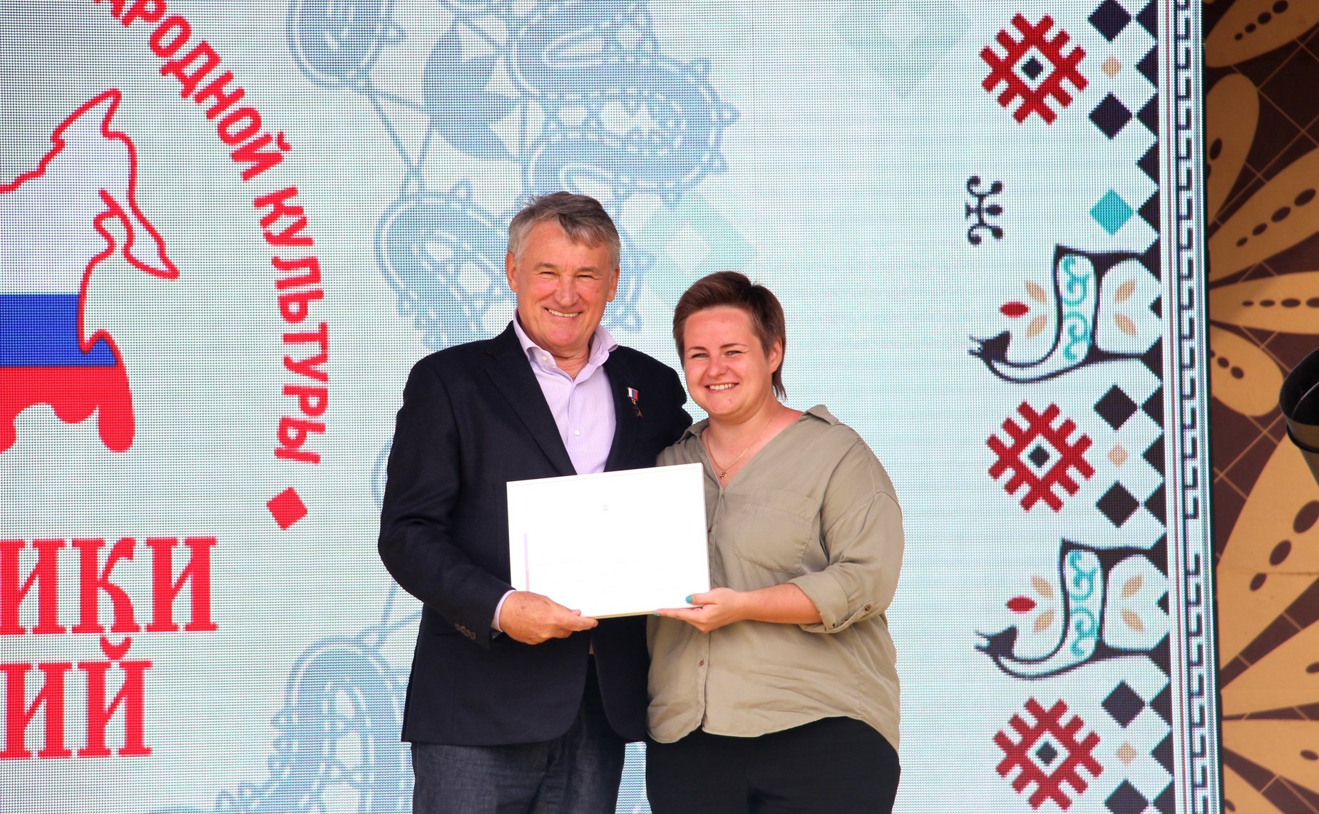 Заместитель Председателя Совета Федерации Юрий Воробьев принял участие в открытии Всероссийского детского фестиваля народной культуры «Наследники традиций»