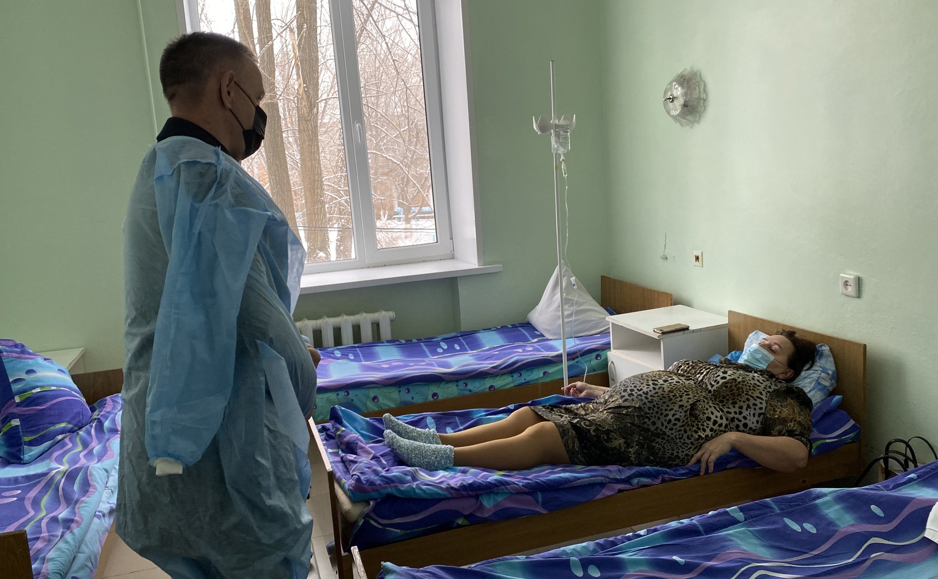 Олег Алексеев посетил районную больницу