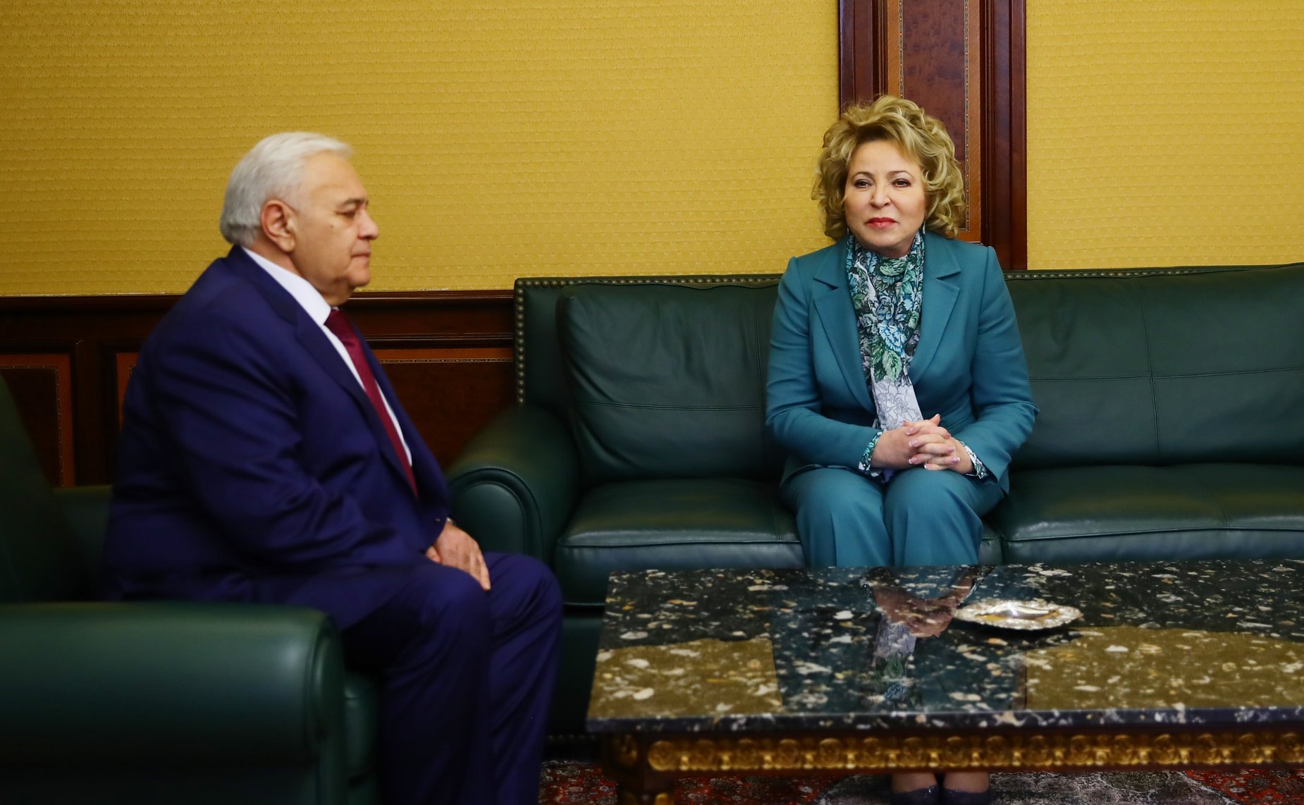 Валентина Матвиенко и Октай Асадов