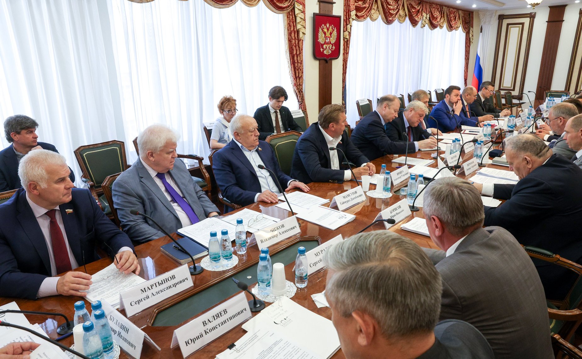 Заседание Комитета Совета Федерации по обороне и безопасности