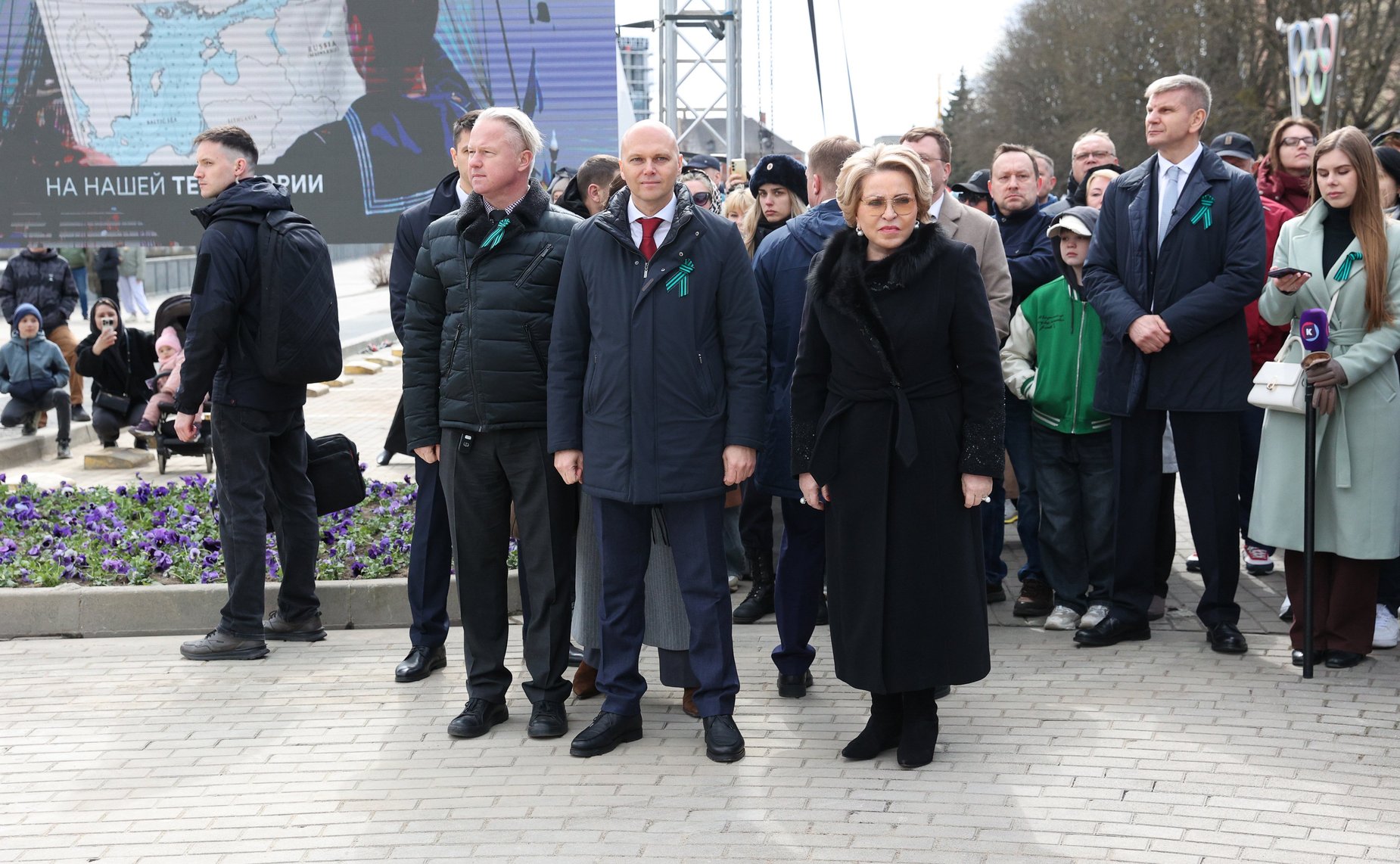 Спикер СФ Валентина Матвиенко приняла участие в торжественном открытии Философского моста – нового пешеходного объекта, соединяющего городские кварталы с островом Канта