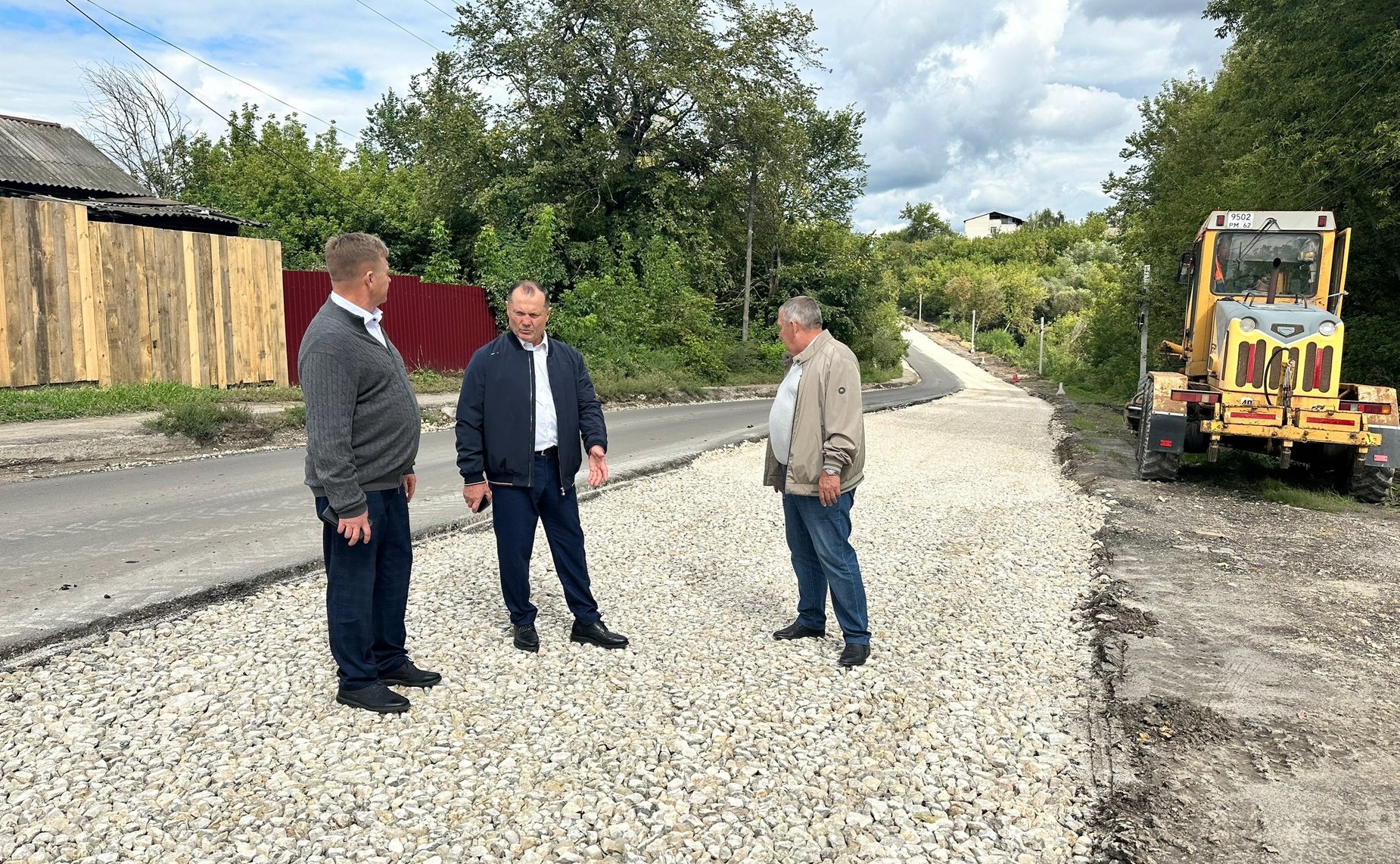 Игорь Мурог в рамках парламентского контроля посетил с рабочим визитом Александро-Невский район и Ряжский округ