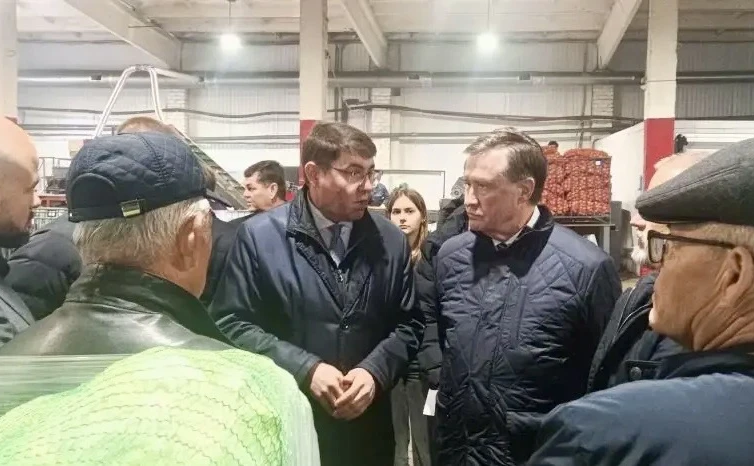 Сергей Рябухин в Ульяновской области принял участие в запуске работы первого в регионе агроагрегатора