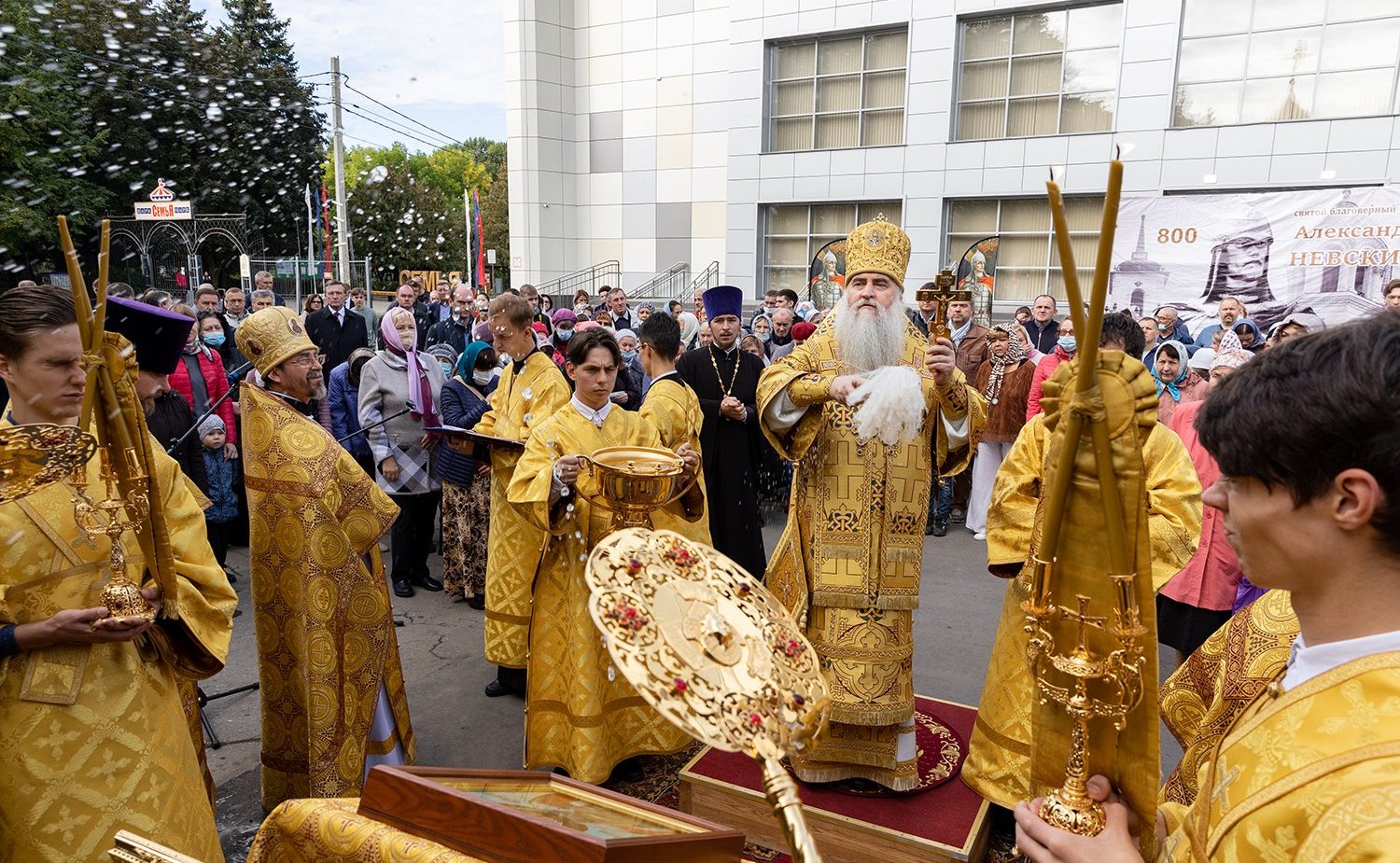 Сергей Рябухин принял участие в мероприятиях, приуроченных памяти святого благоверного князя Александра Невского