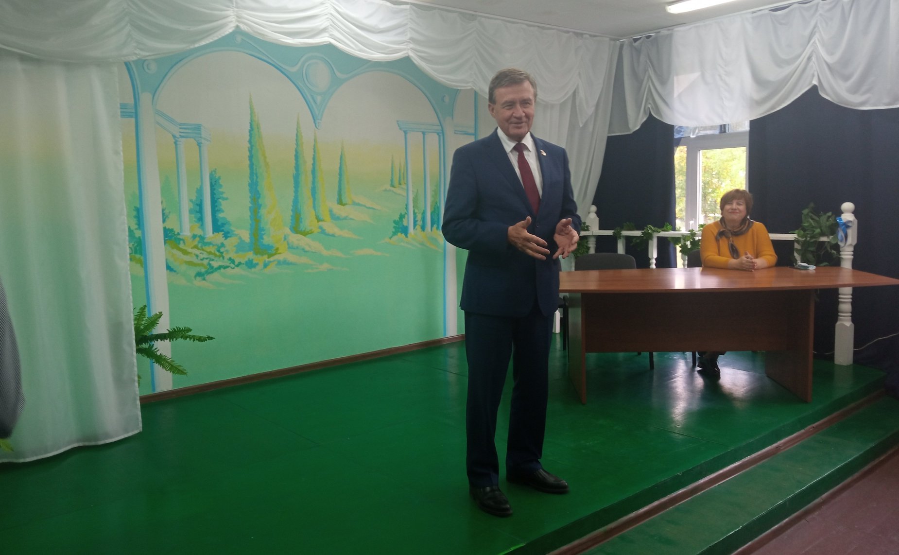 Сергей Рябухин в ходе поездки в регион встретился с победителями V Всероссийского детского конкурса «Портрет твоего края»