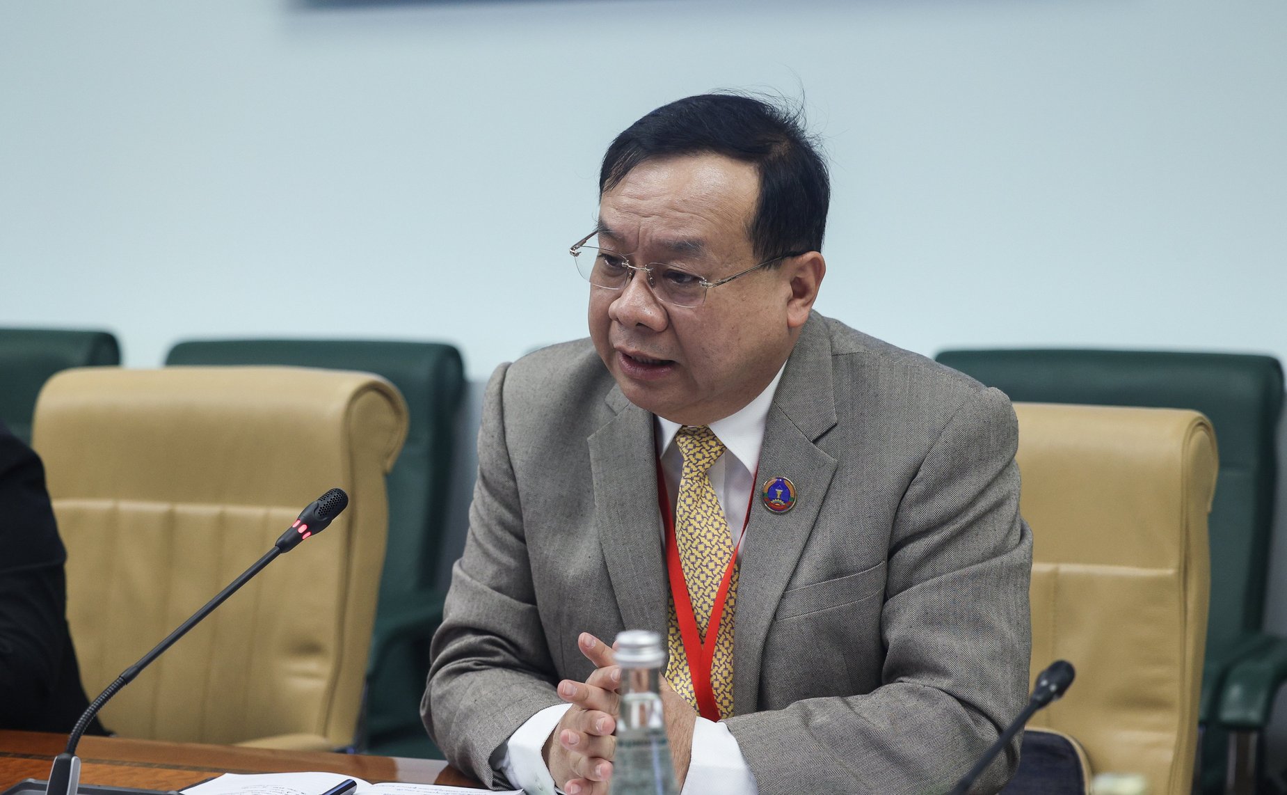 Встреча председателя Комитета Совета Федерации по международным делам Григория Карасина с наблюдателями от Международной парламентской ассамблеи АСЕАН (АИПА)