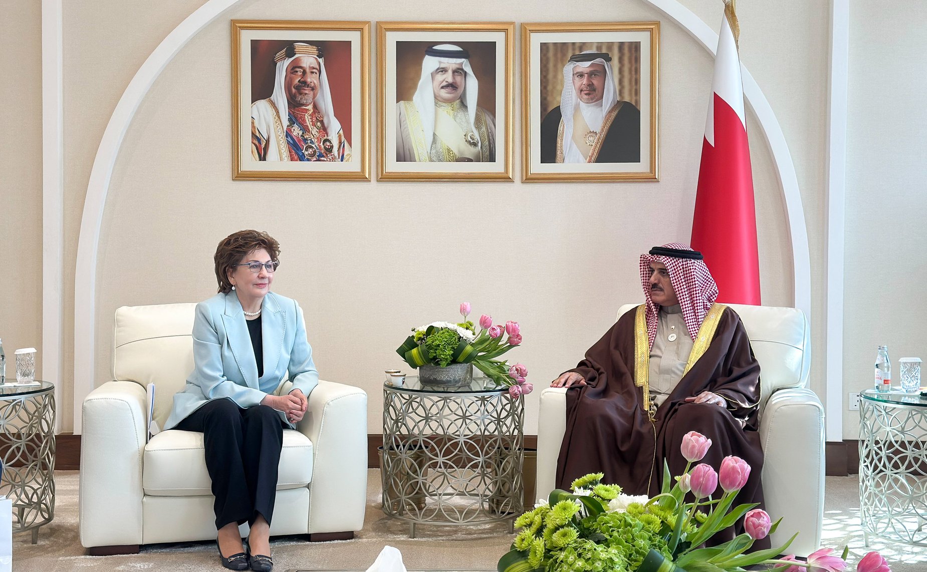 На полях Международного женского экономического форума в Бахрейне Галина Карелова провела ряд двусторонних встреч