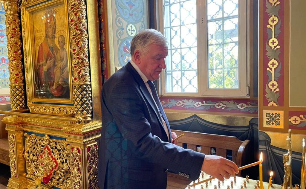 Михаил Белоусов встретился с представителями Тамбовской митрополии Русской Православной Церкви в здании Тамбовской духовной семинарии