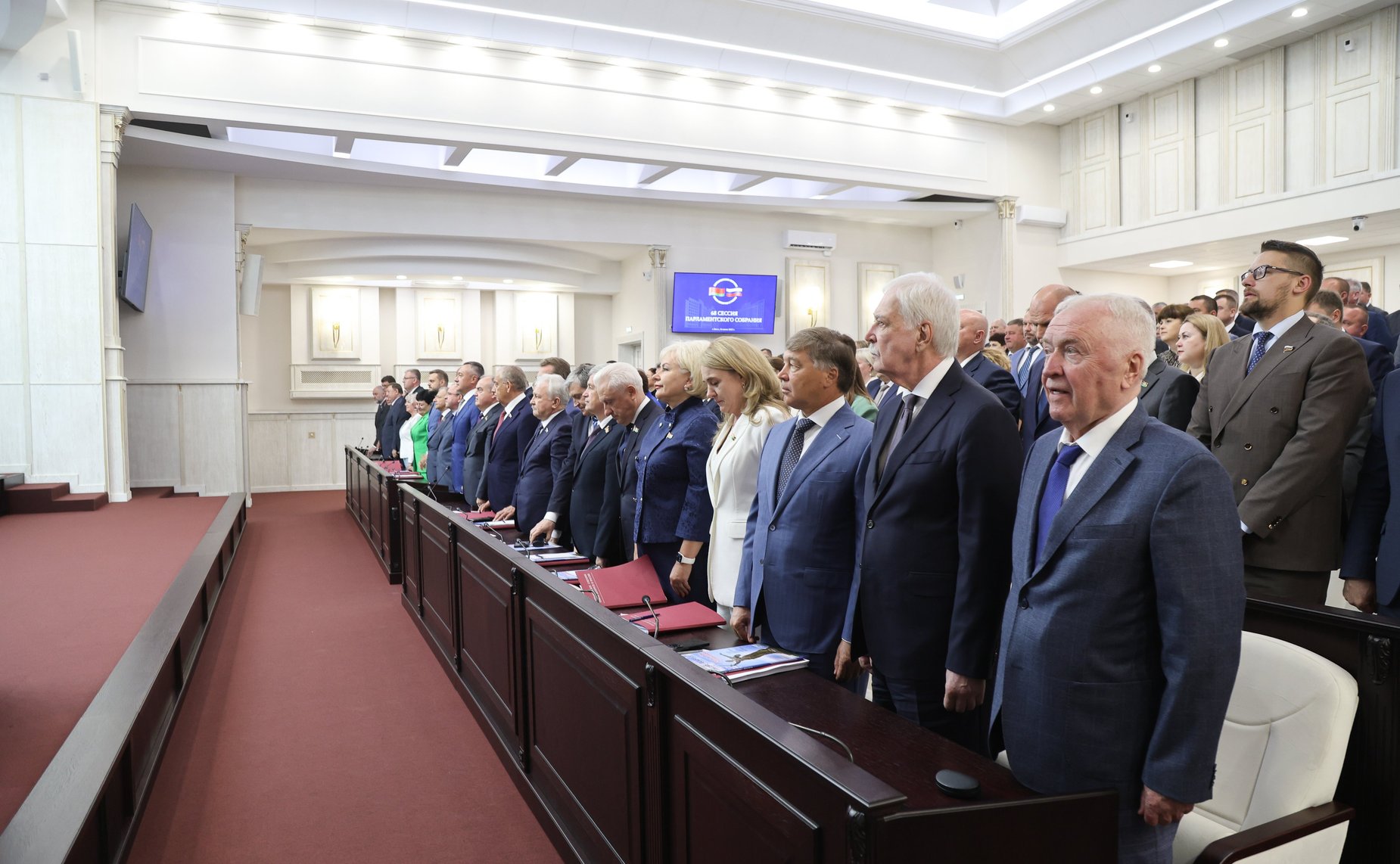 Делегация Совета Федерации во главе с заместителем Председателя СФ Юрием Воробьевым приняла участие в 68-й сессии Парламентского Собрания Союза Беларуси и России