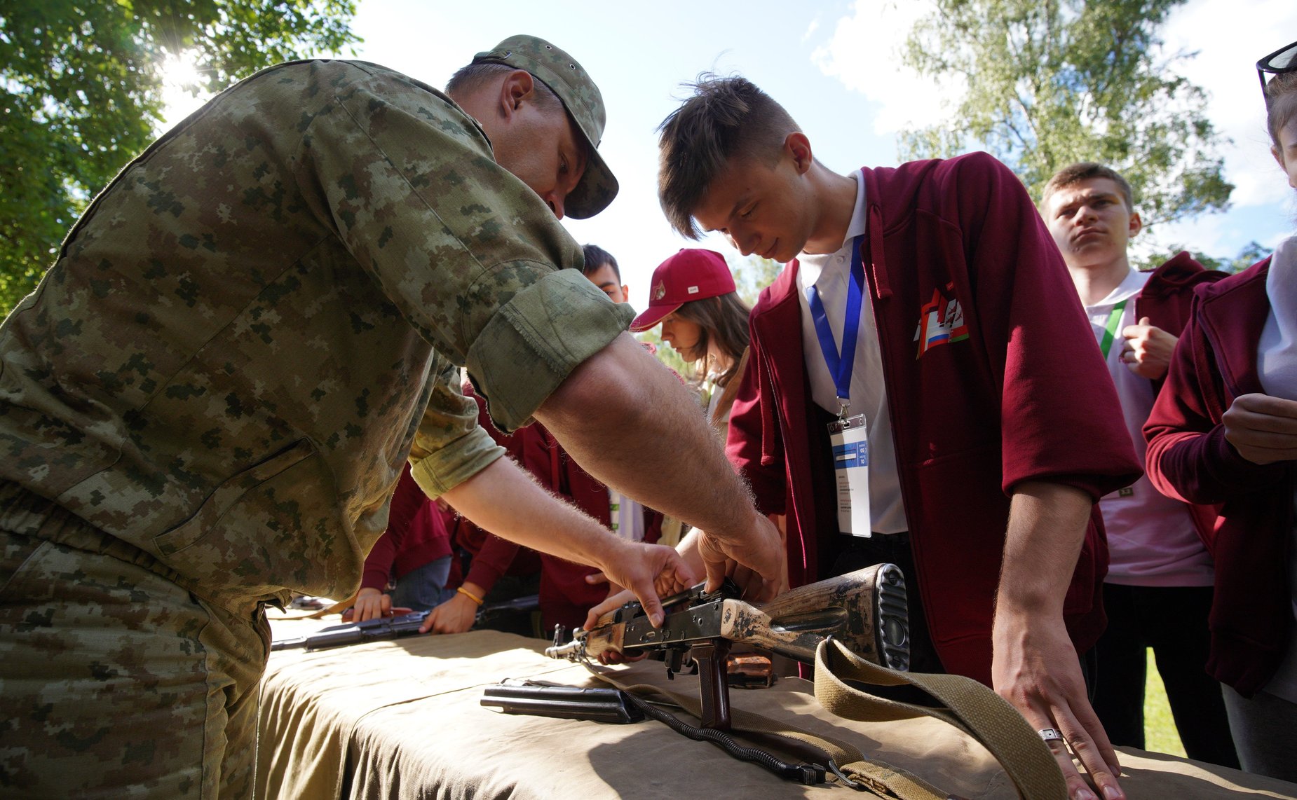 Участники патриотического культурно-образовательного проекта «Поезд Памяти» посетили национальный парк «Беловежская пуща»