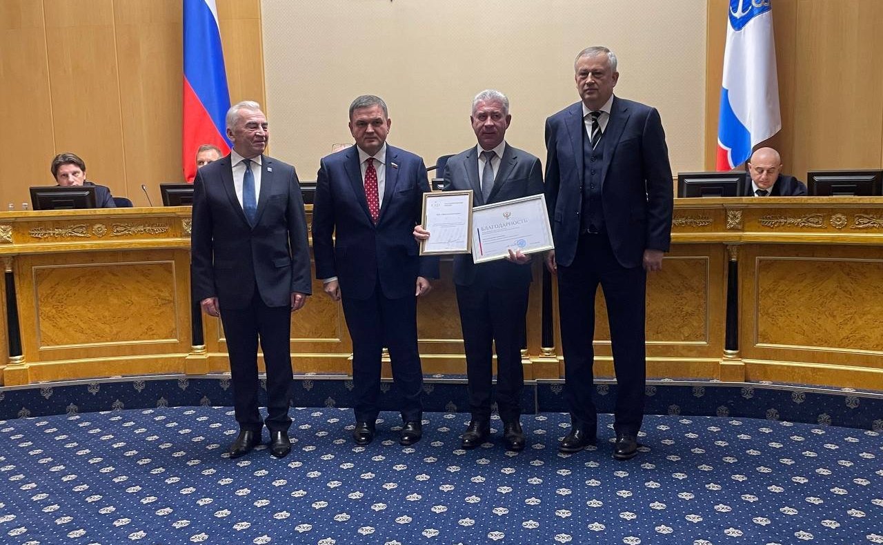 Сергей Перминов вручил медаль СФ юному смельчаку из Ленинградской области