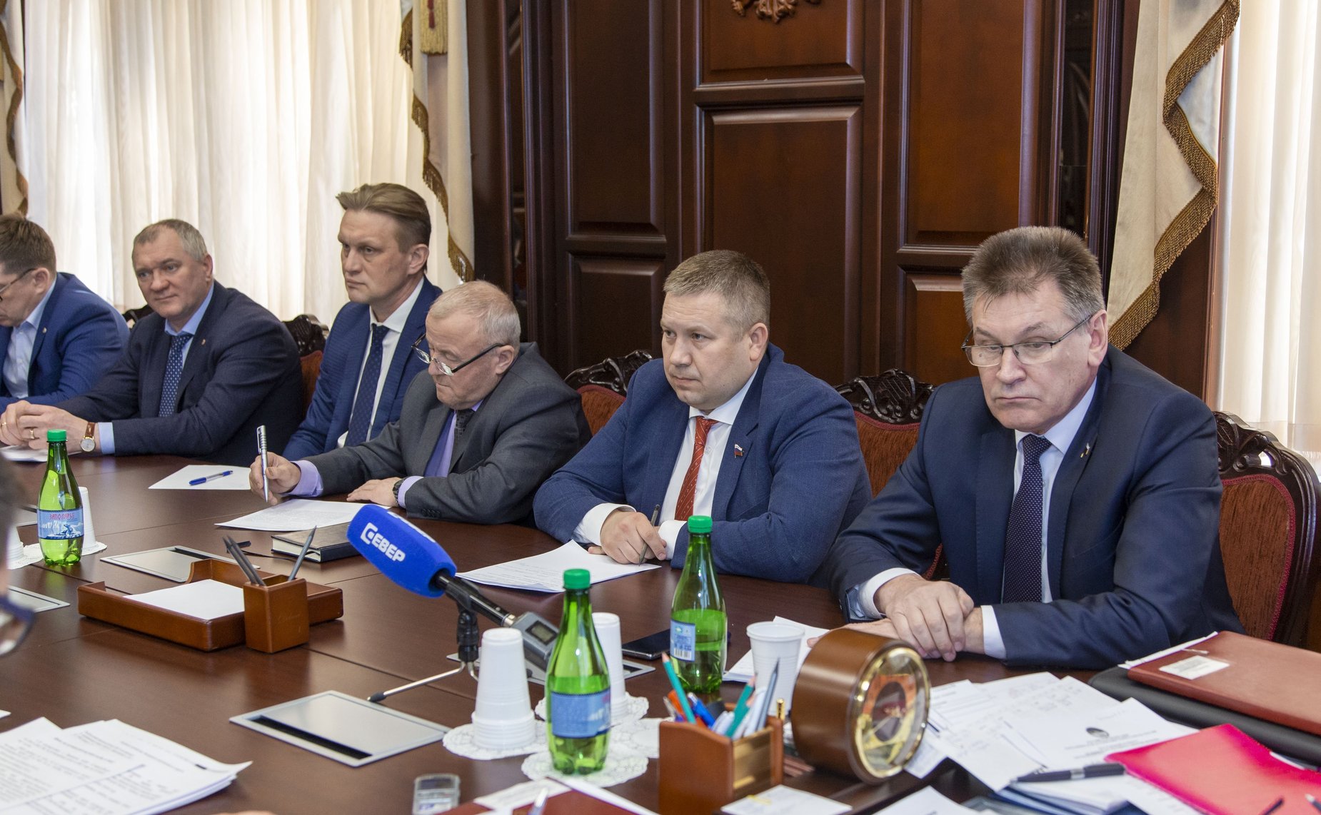 Денис Гусев принял участие в рабочей встрече с представителями Росрыболовства