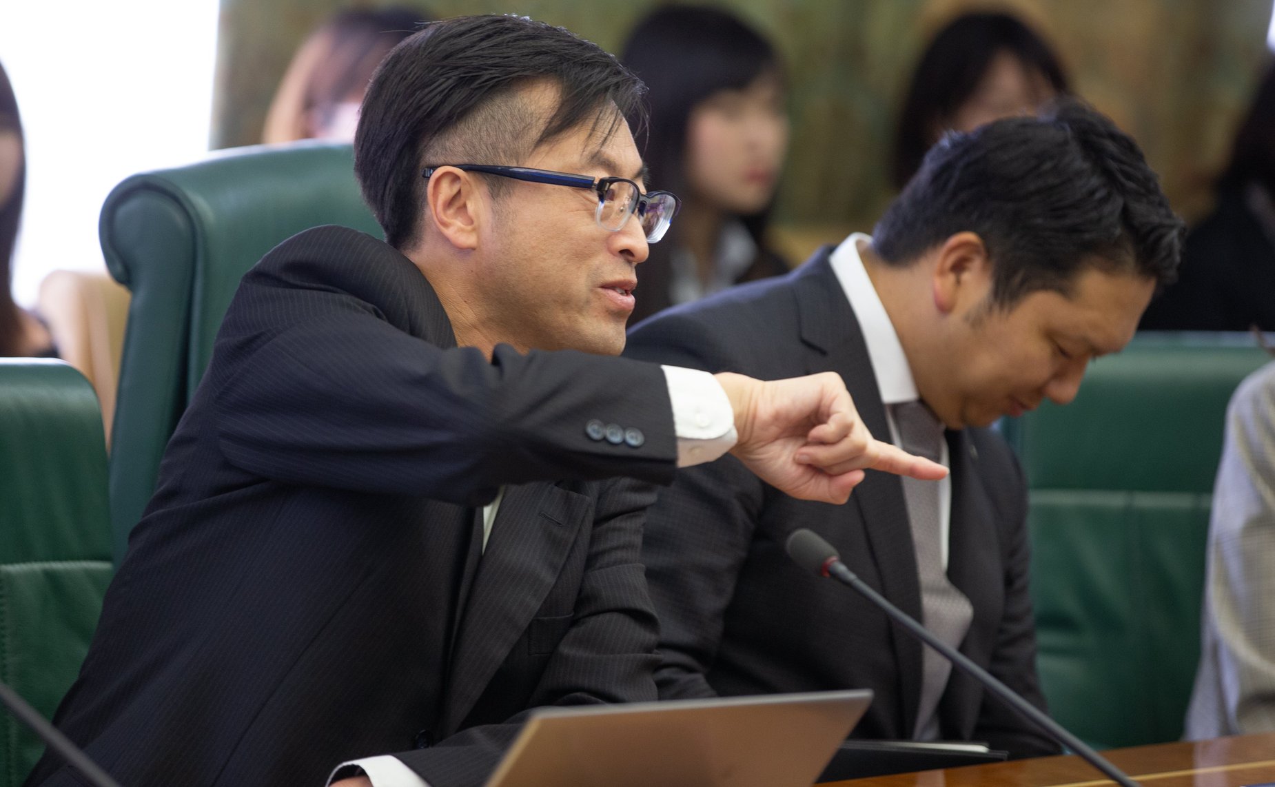 Встреча с членами молодежной палаты Парламента Японии и студентами японских университетов