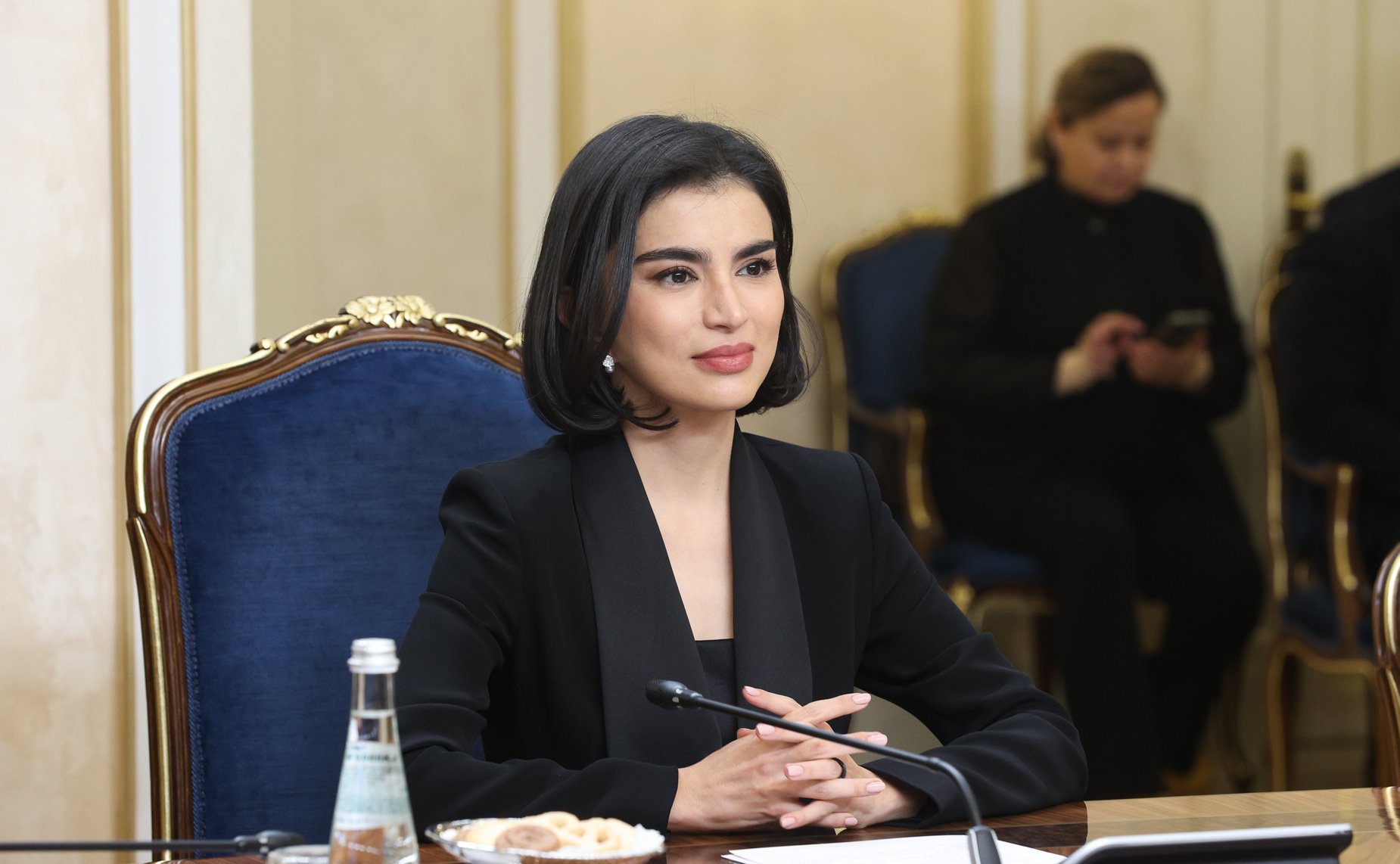 Встреча Председателя Совета Федерации Валентины Матвиенко с Помощником Президента Республики Узбекистан Саидой Мирзиёевой