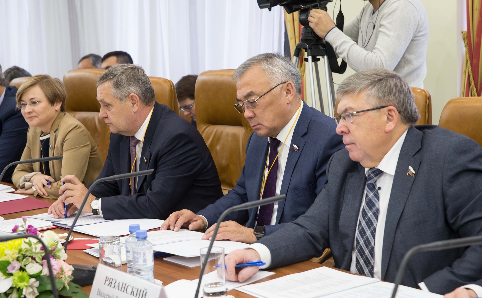 Людмила Бокова, Александр Ракитин, Баир Жамсуев и Валерий Рязанский