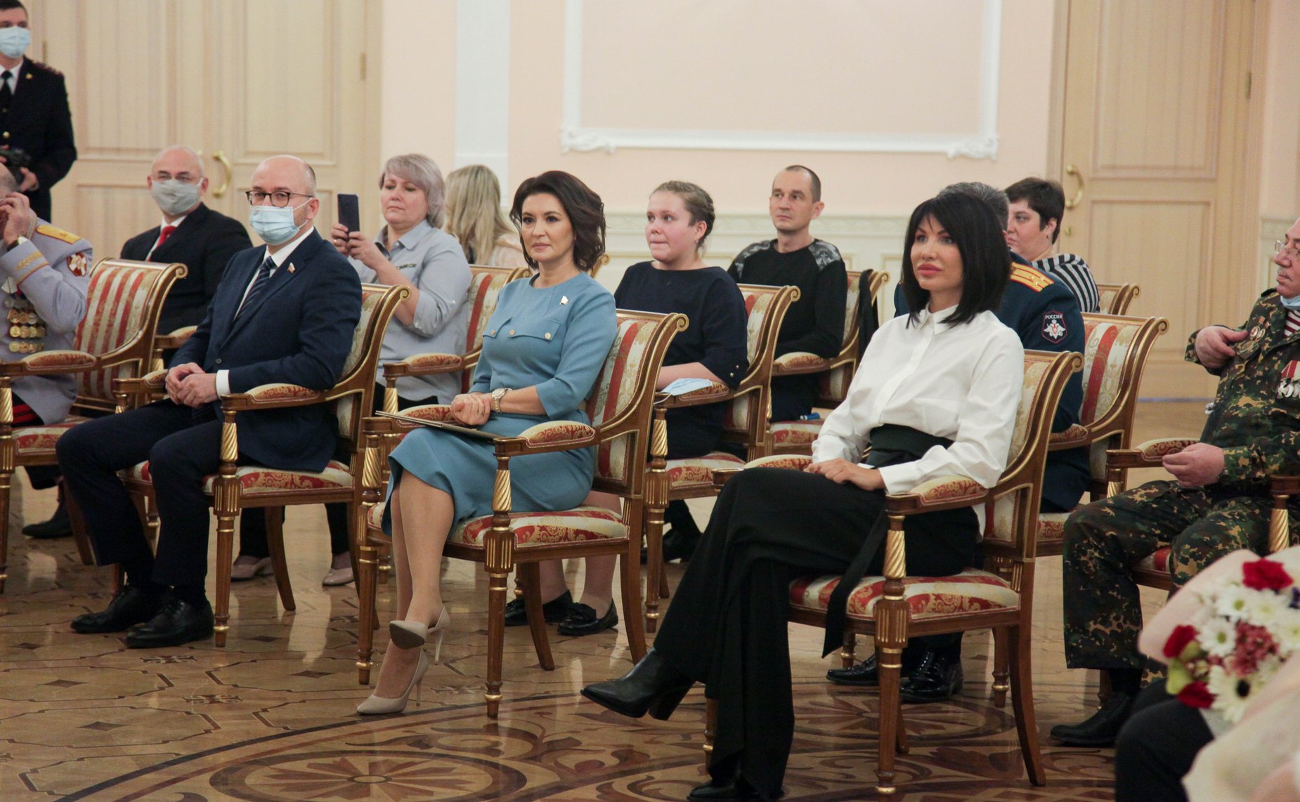 М. Павлова и О. Цепкин приняли участие в церемонии награждения детей-героев в Челябинской области