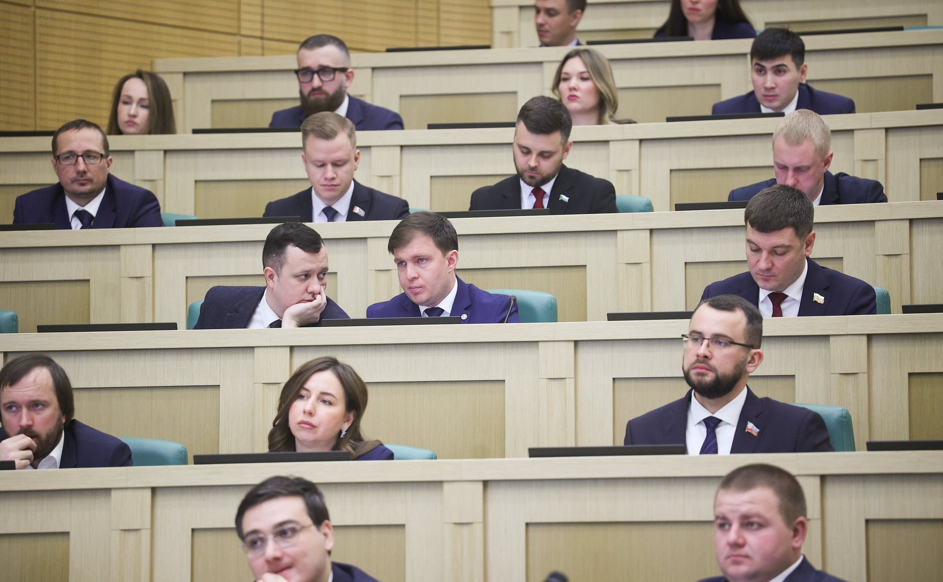 Заседание Палаты молодых законодателей при Совете Федерации