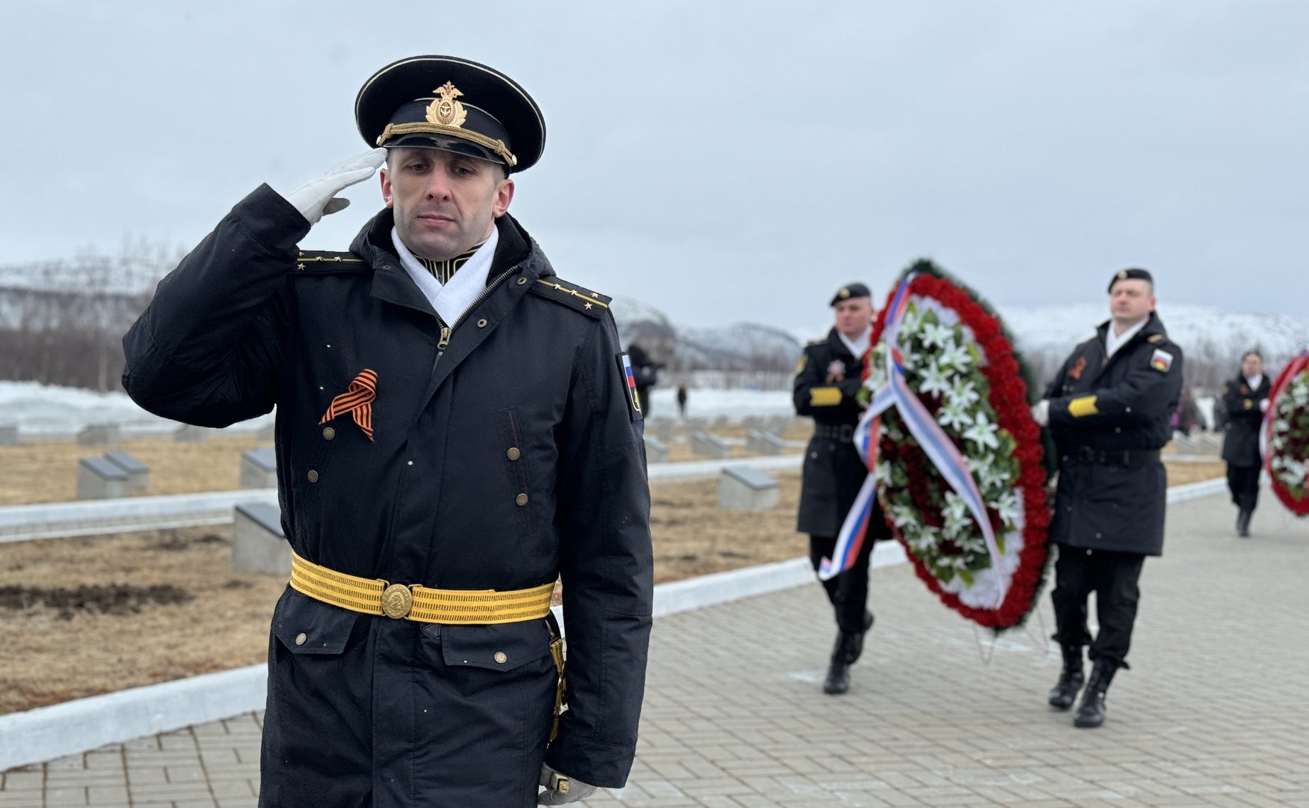 Татьяна Сахарова приняла участие в торжественном митинге в Мурманской области
