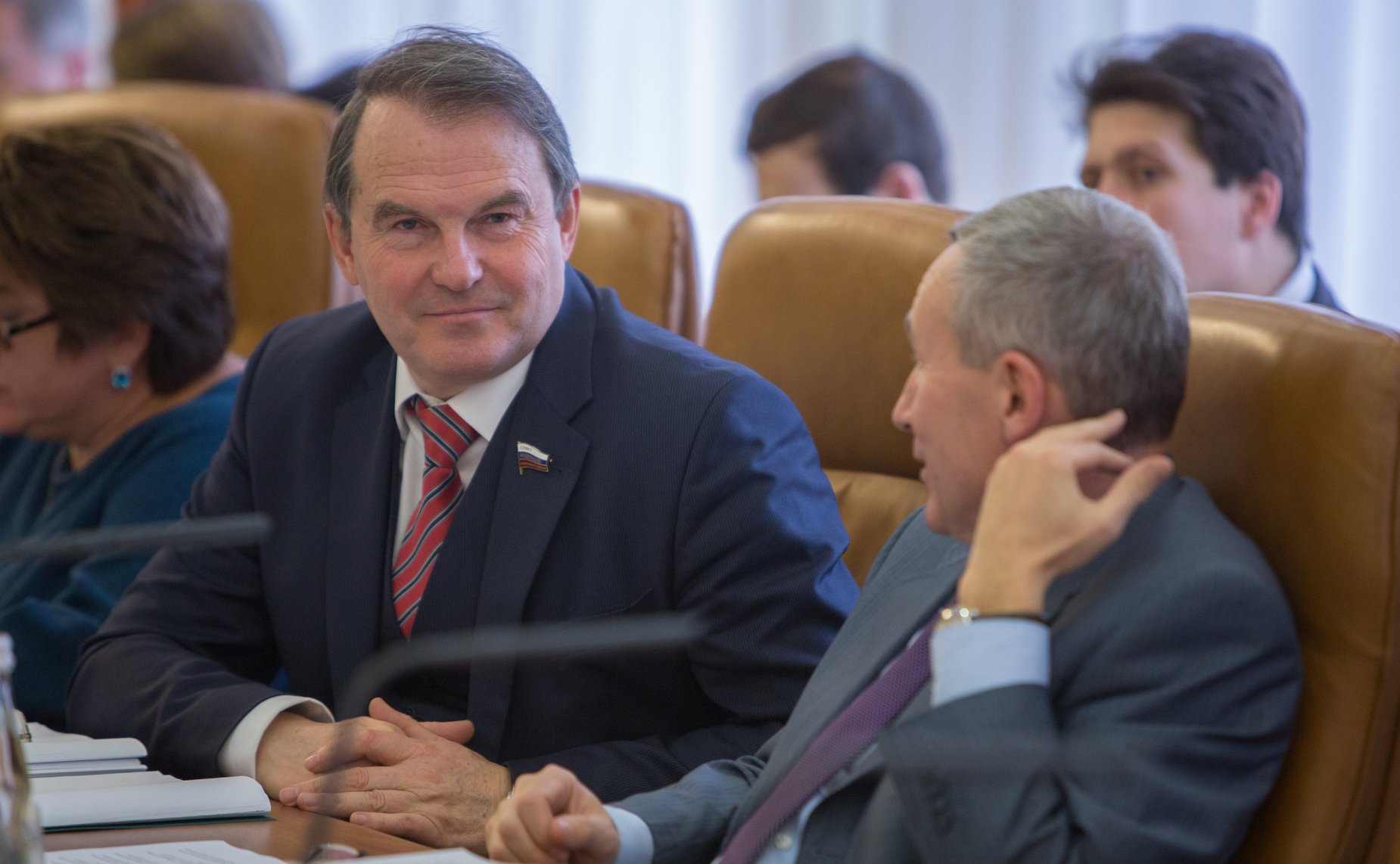 И. Морозов Заседание Комитета Совета Федерации по международным делам