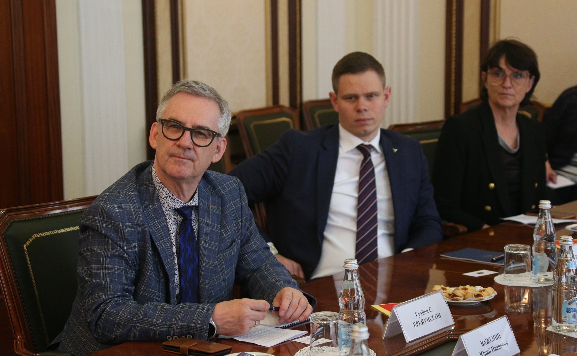 Константин Косачев провел встречу с Председателем Альтинга Республики Исландии