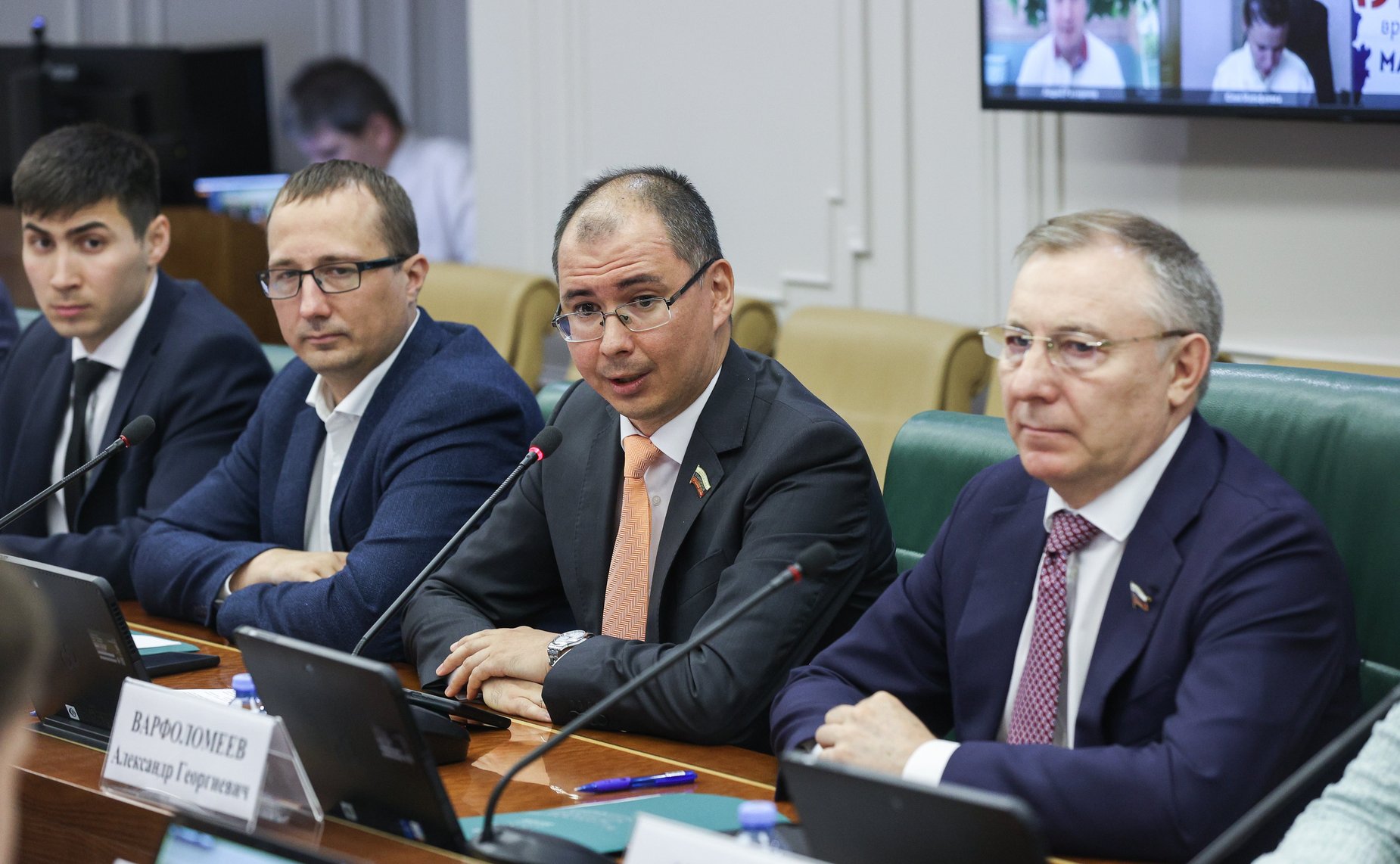 Заседание Совета Палаты молодых законодателей при Совете Федерации