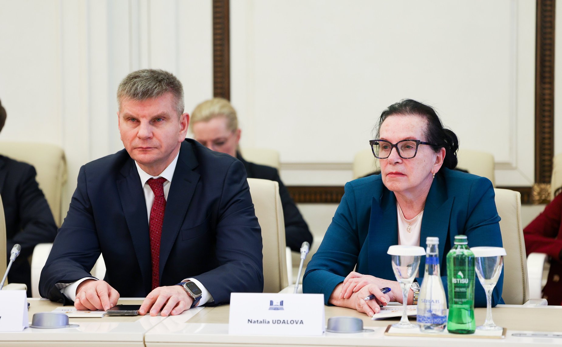 Председатель Совета Федерации Валентина Матвиенко провела встречу с Председателем Милли Меджлиса Азербайджанской Республики Сагибой Гафаровой