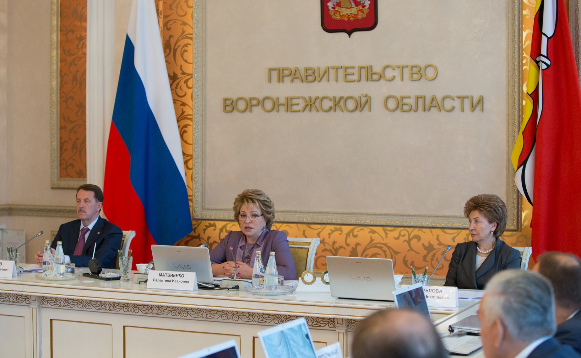 Рабочая поездка В. Матвиенко в Воронежскую область