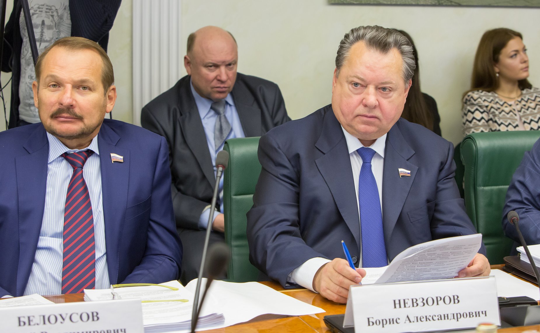 Б. Невзоров Заседание Комитета СФ по аграрно-продовольственной политике и природопользованию