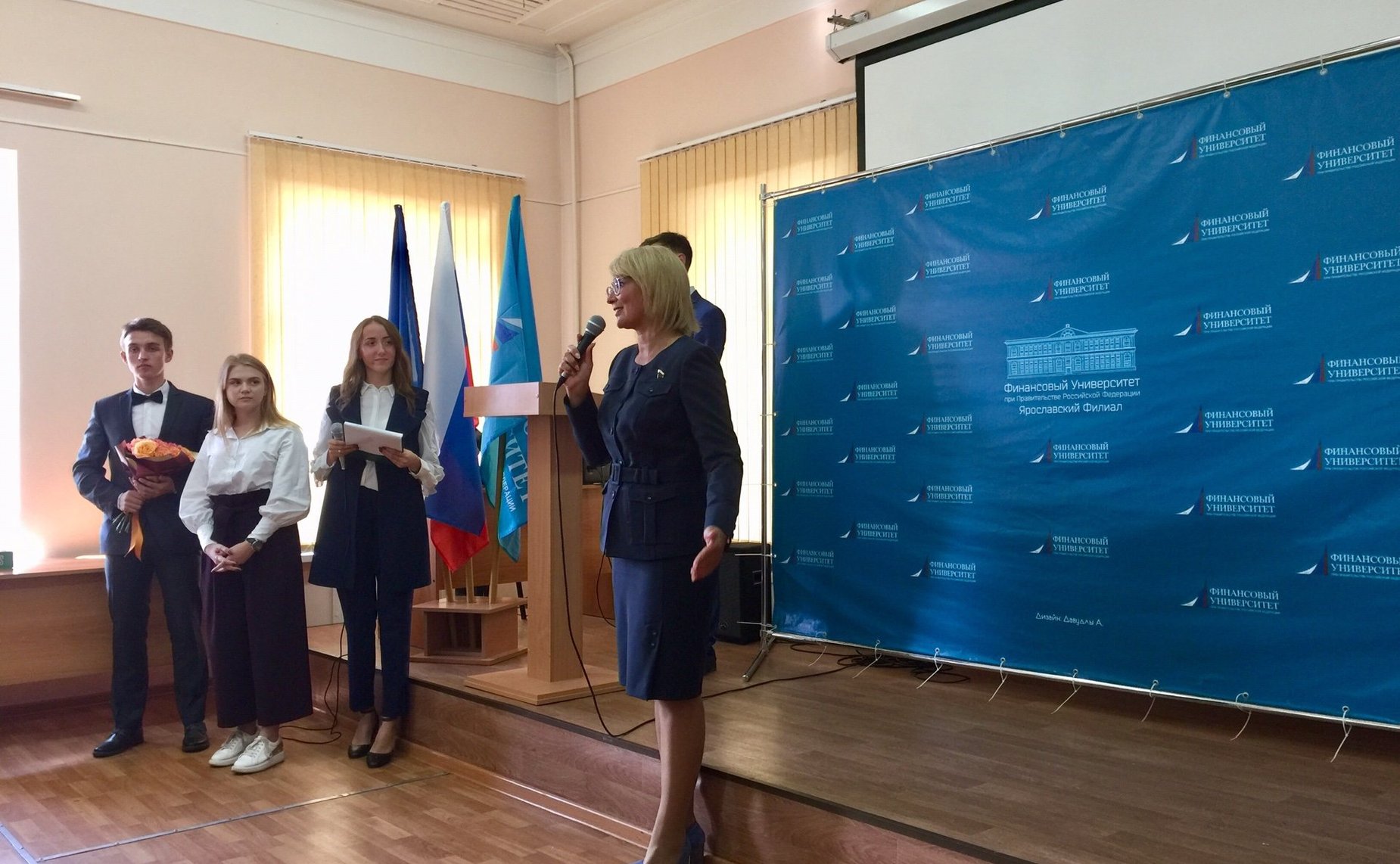 Наталия Косихина посетила Финансовый университет при Правительстве РФ