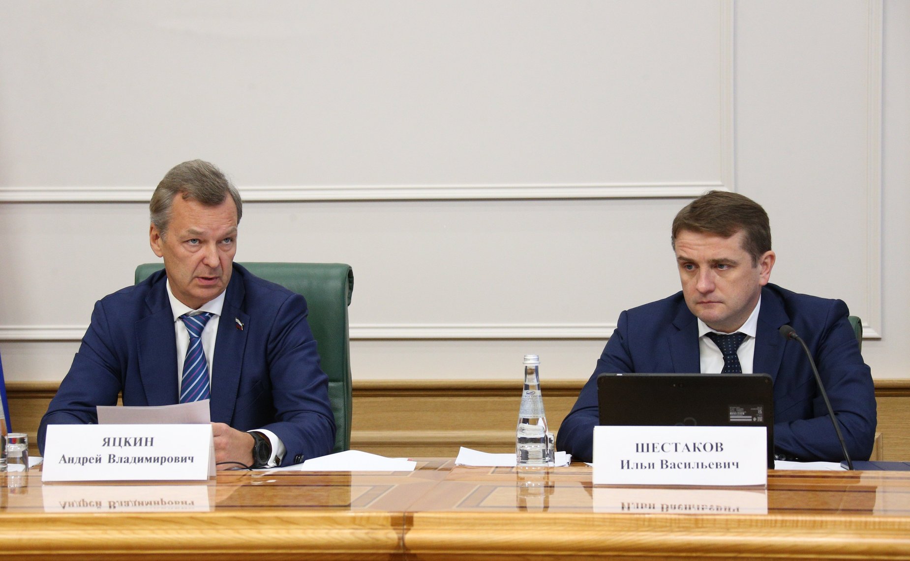 Встреча сенаторов Российской Федерации с руководителем Федерального агентства по рыболовству Ильёй Шестаковым в формате «Открытого диалога»