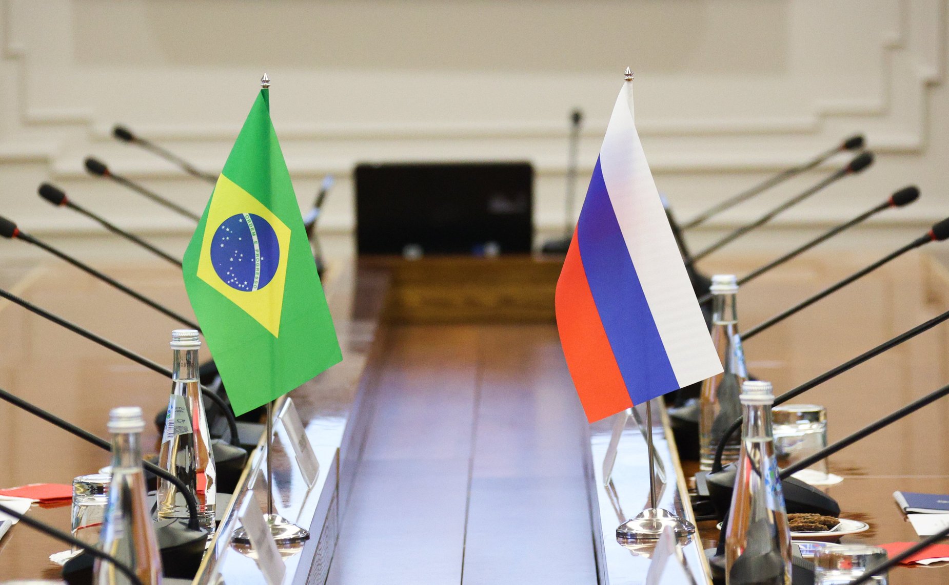 Встреча заместителя Председателя СФ Константина Косачева с Чрезвычайным и Полномочным Послом Федеративной Республики Бразилии в РФ