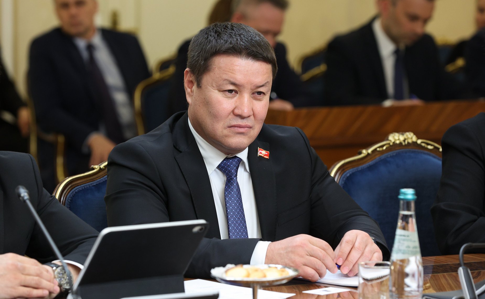 Валентина Матвиенко провела встречу с Председателем Жогорку Кенеша Киргизской Республики Марленом Маматалиевым