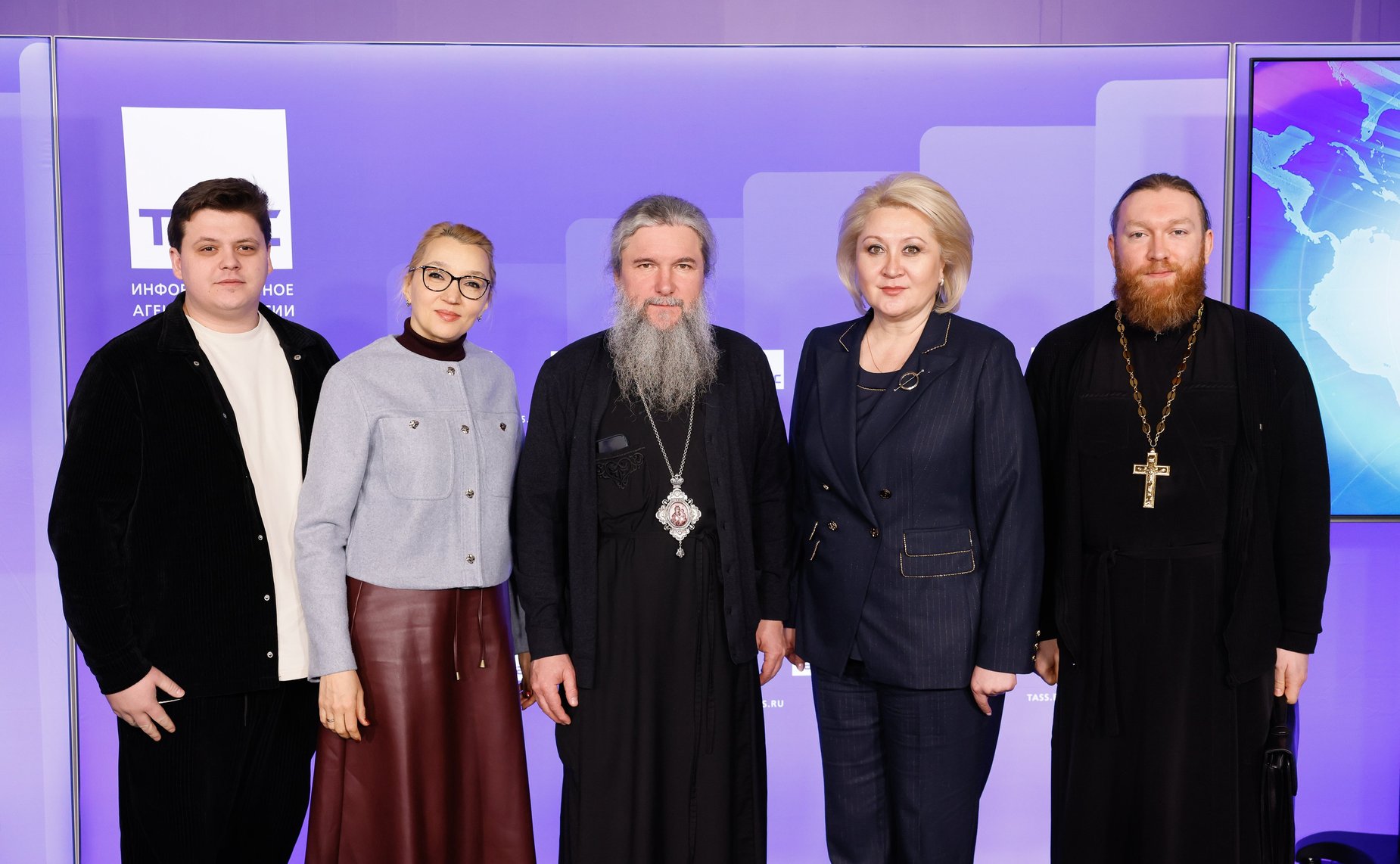 Лилия Гумерова приняла участие в пресс-конференции в Агентстве ТАСС, посвященной предстоящим XIV Рождественским парламентским встречам