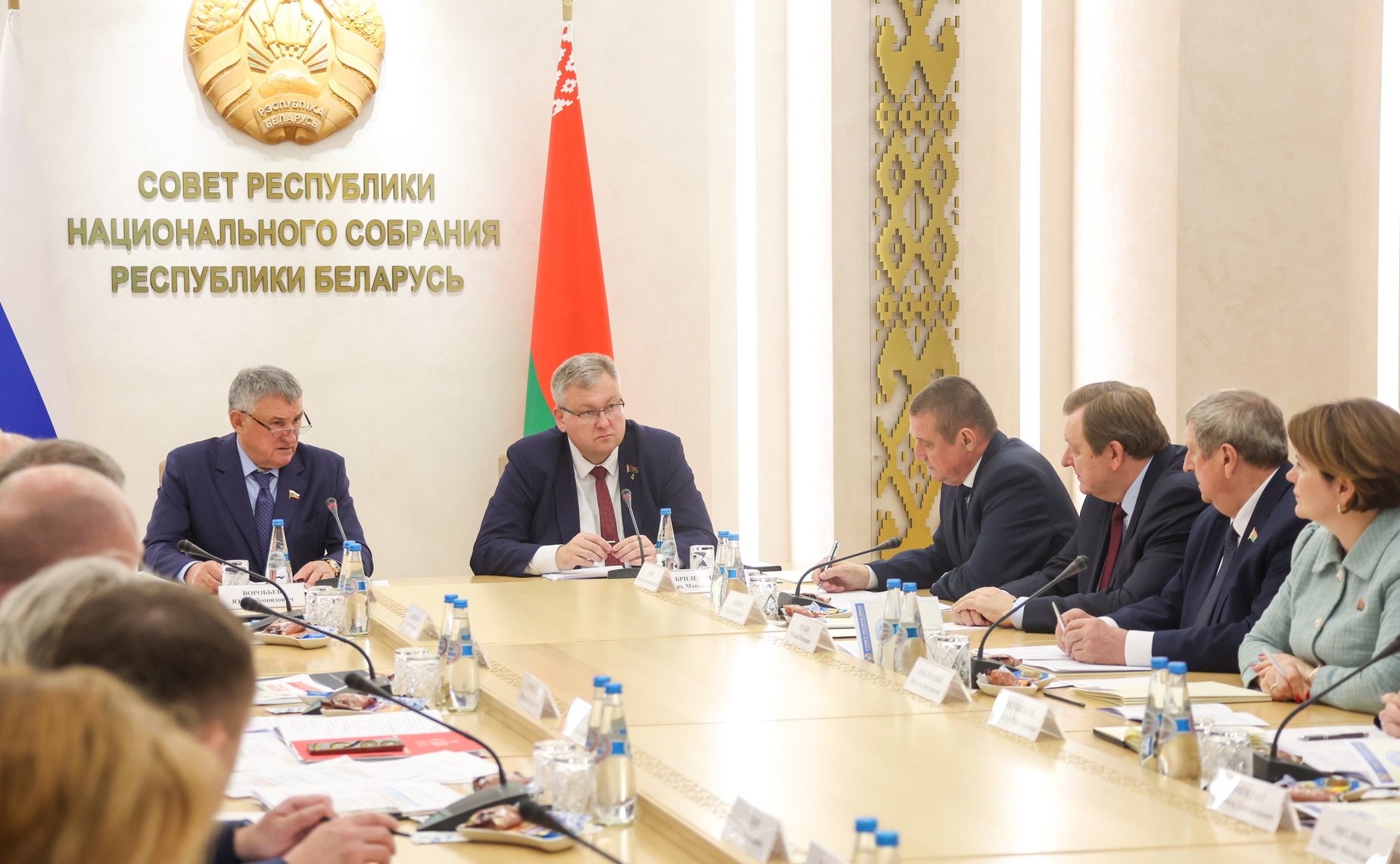 Совместное заседание белорусского и российского организационных комитетов по подготовке и проведению Тринадцатого форму регионов Беларуси России