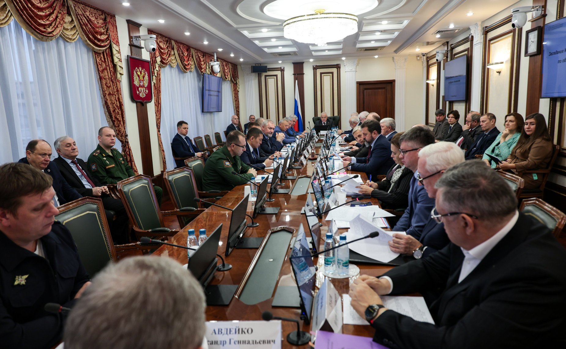 Заседание Комитета Совета Федерации по обороне и безопасности